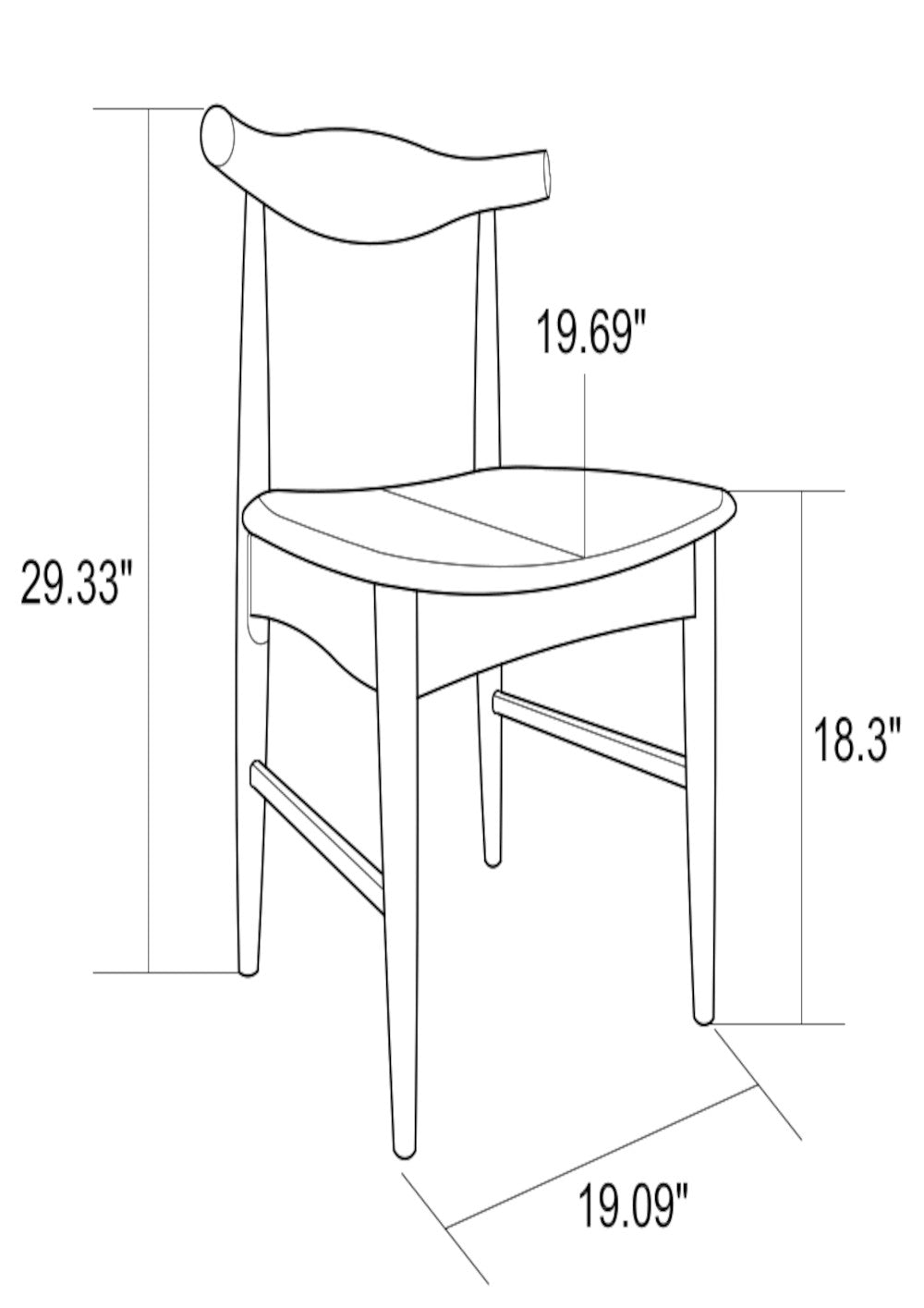 Winston Dining Chair Beige