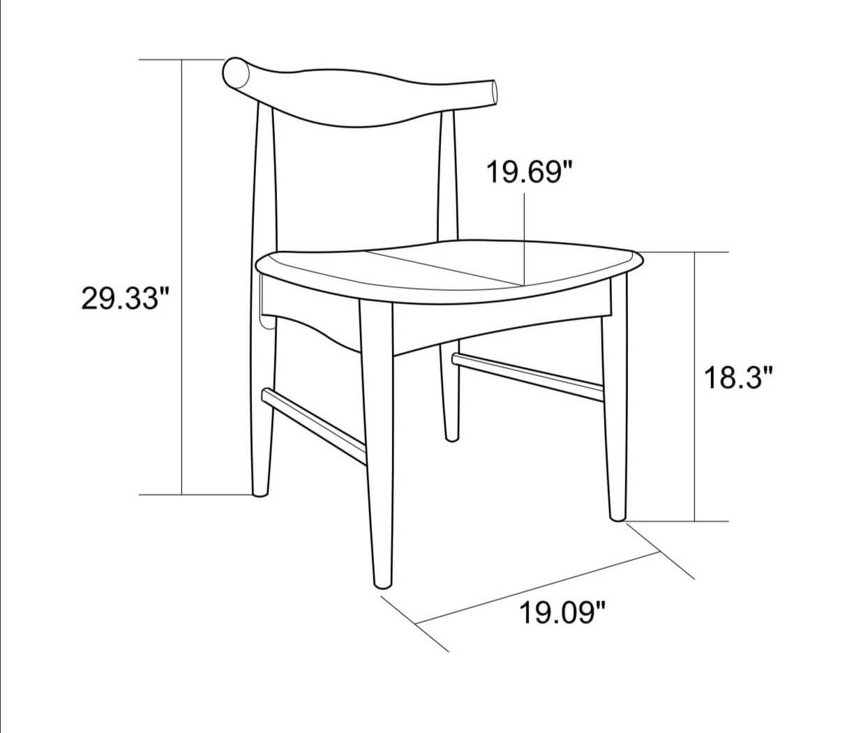 Abbott Dining set with 4 Winston Beige Chairs Large