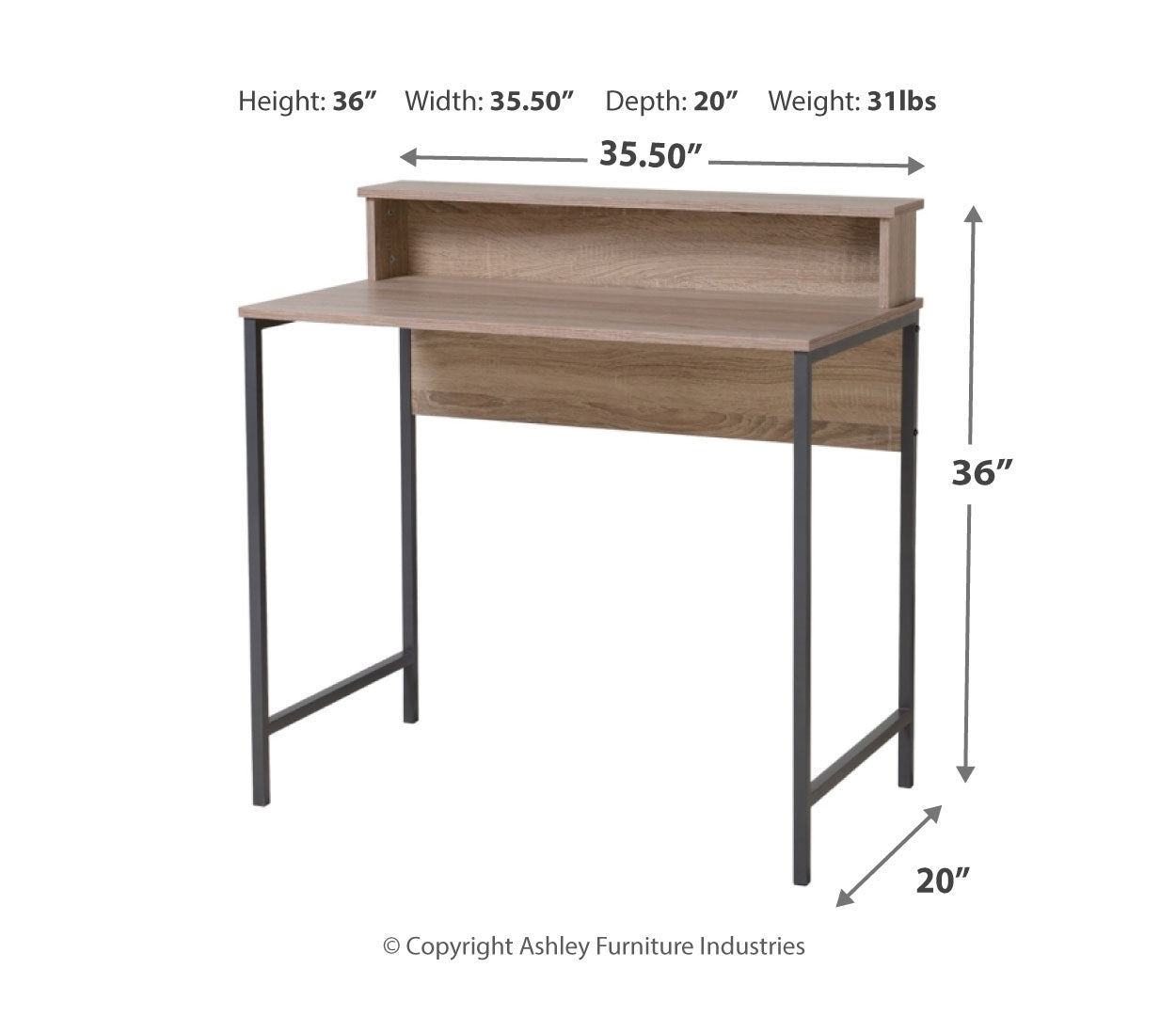 Titania Home Office Desk