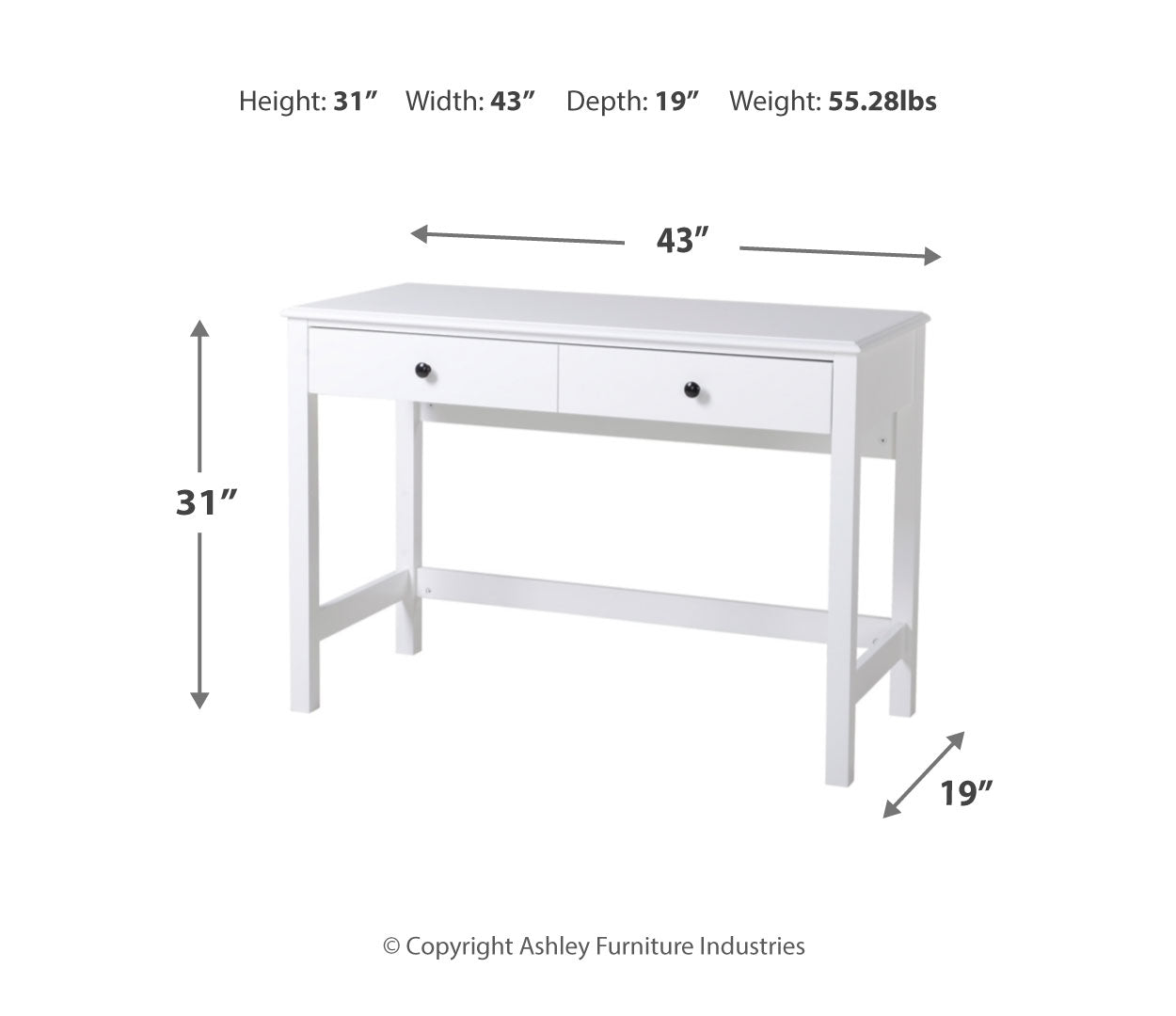 Othello Home Office Desk