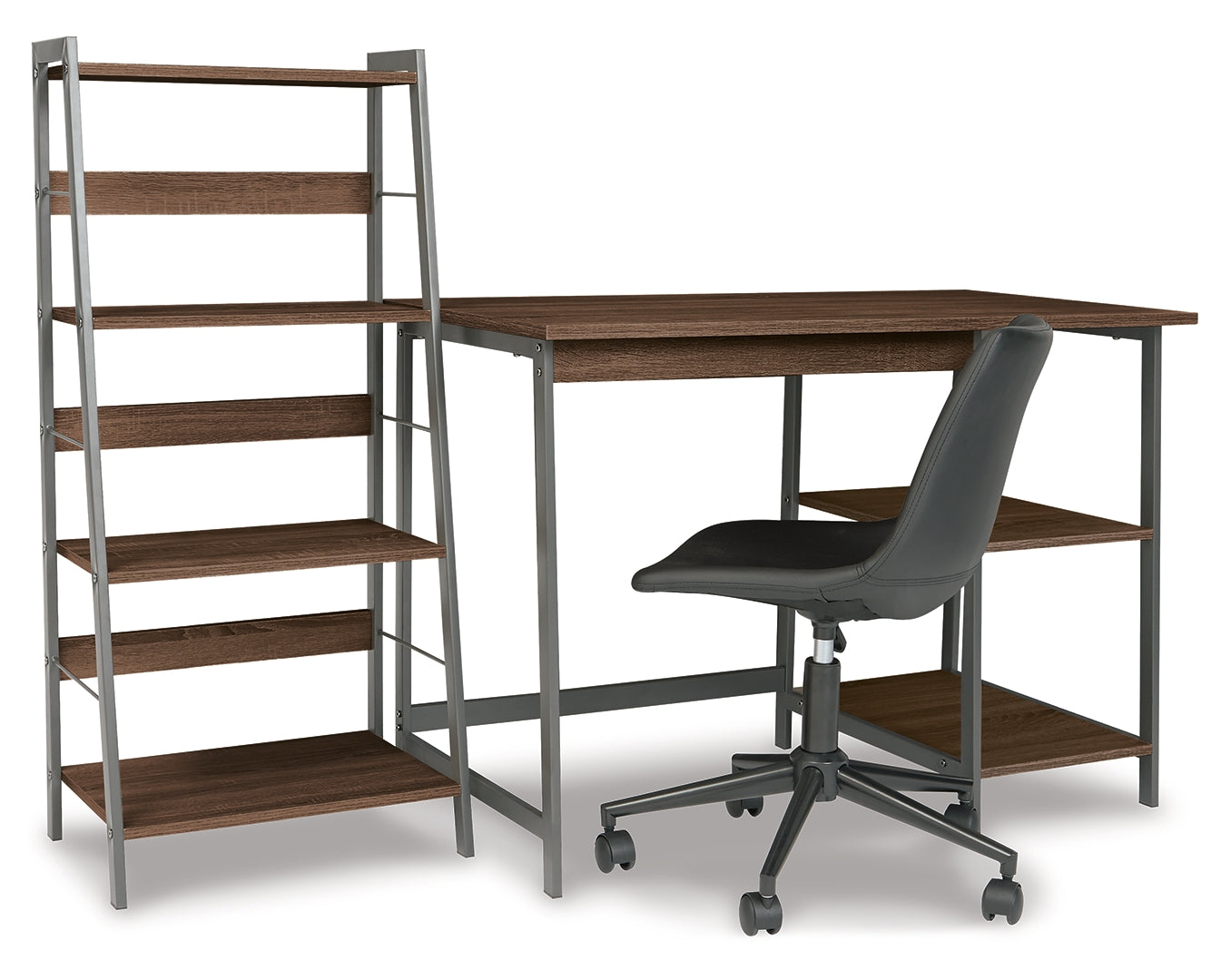 Soho Home Office Desk with Shelf