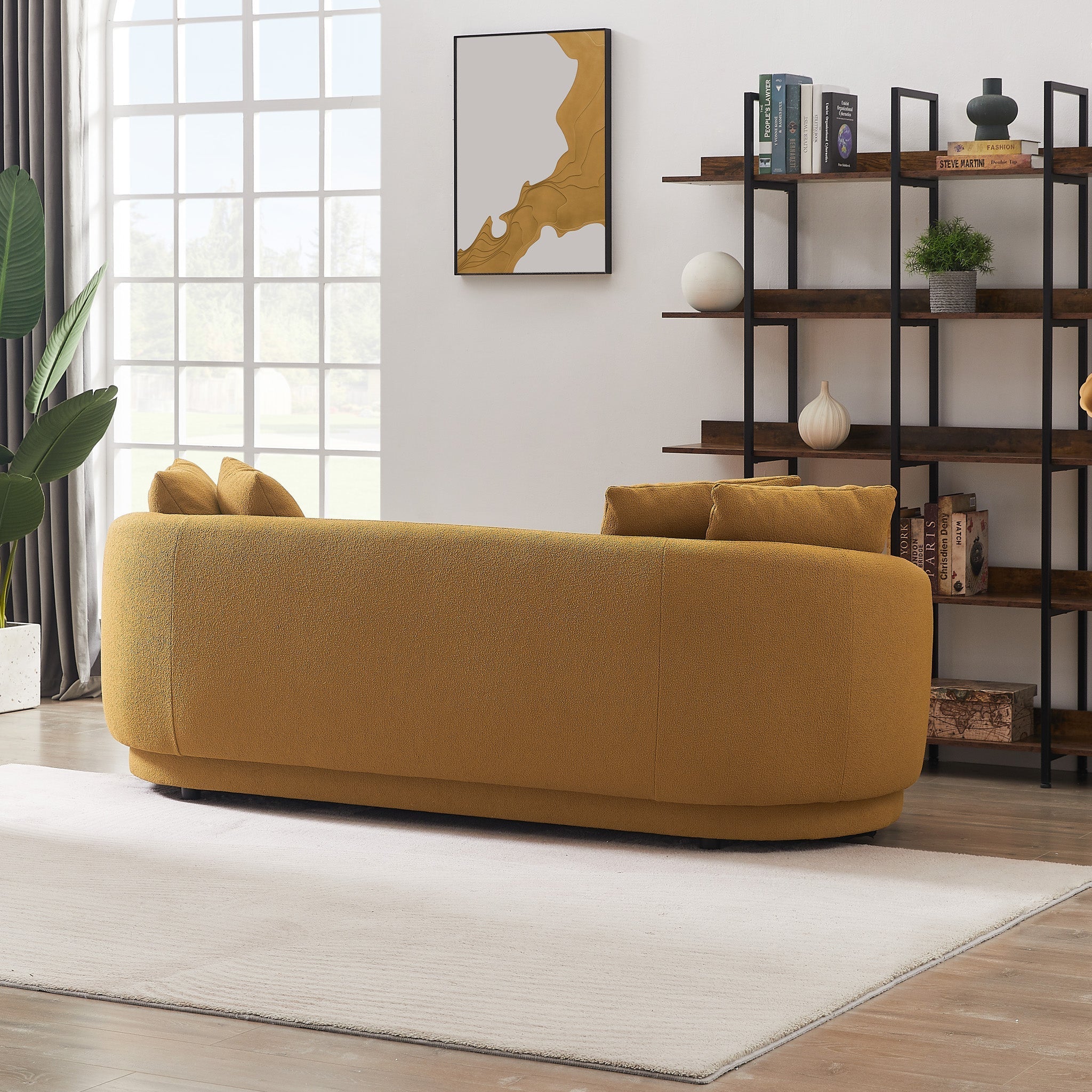 Perth Sofa Gold Boucle