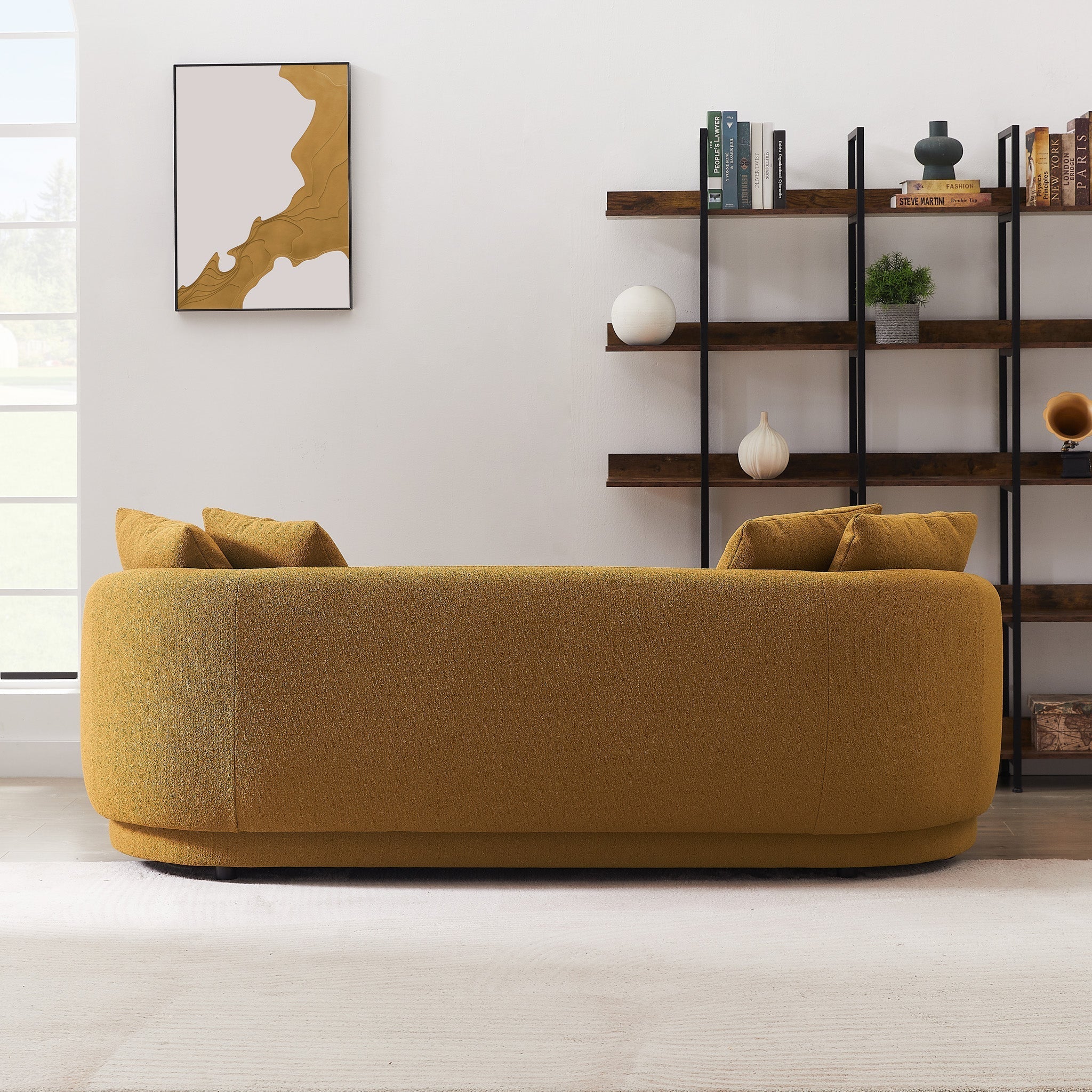 Perth Sofa Gold Boucle