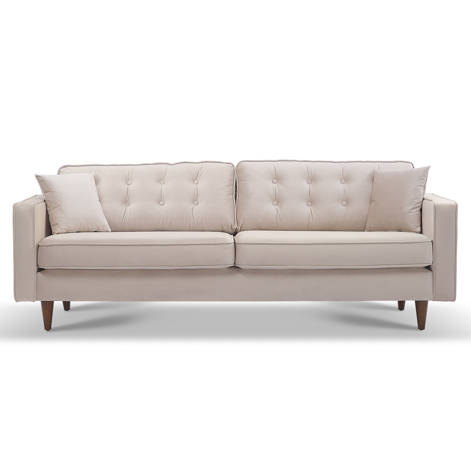 Oregon Sofa Beige Velvet