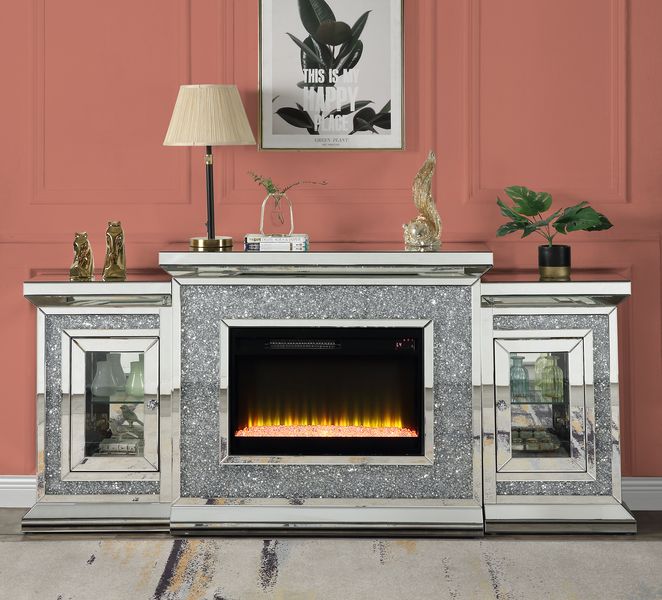 Aintzane Fireplace W/Led