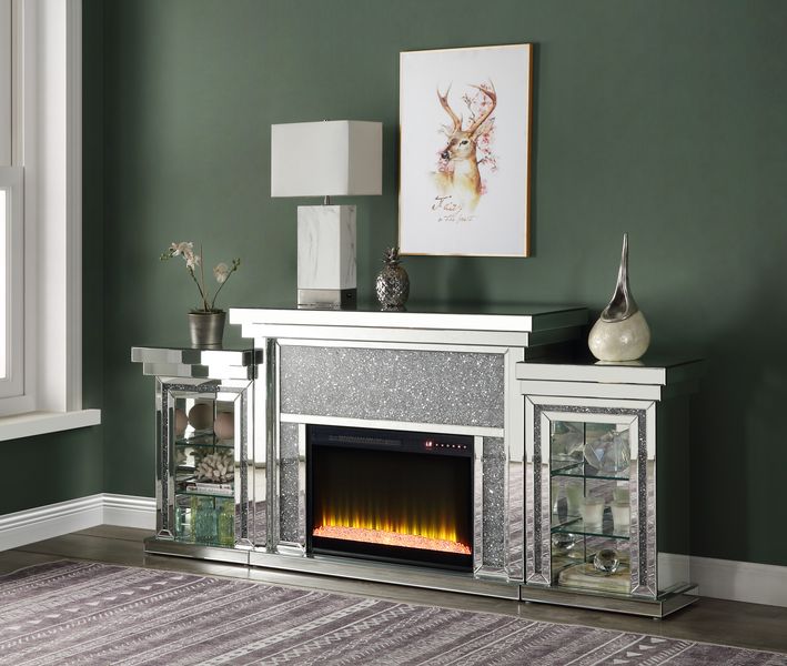 Bushee Fireplace W/Led