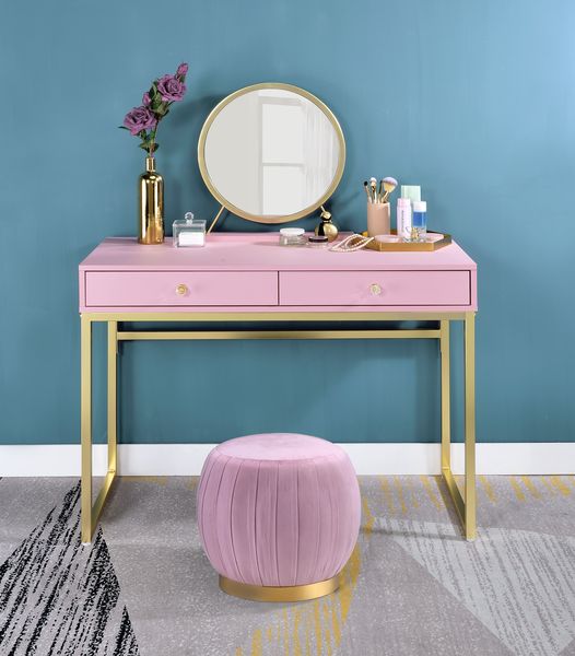 Stephanotis Vanity Desk W/Mirror & Jewelry Tray