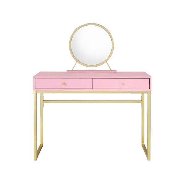 Stephanotis Vanity Desk W/Mirror & Jewelry Tray