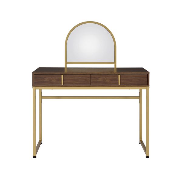 Lecoy Vanity Desk W/Mirror & Jewelry Tray