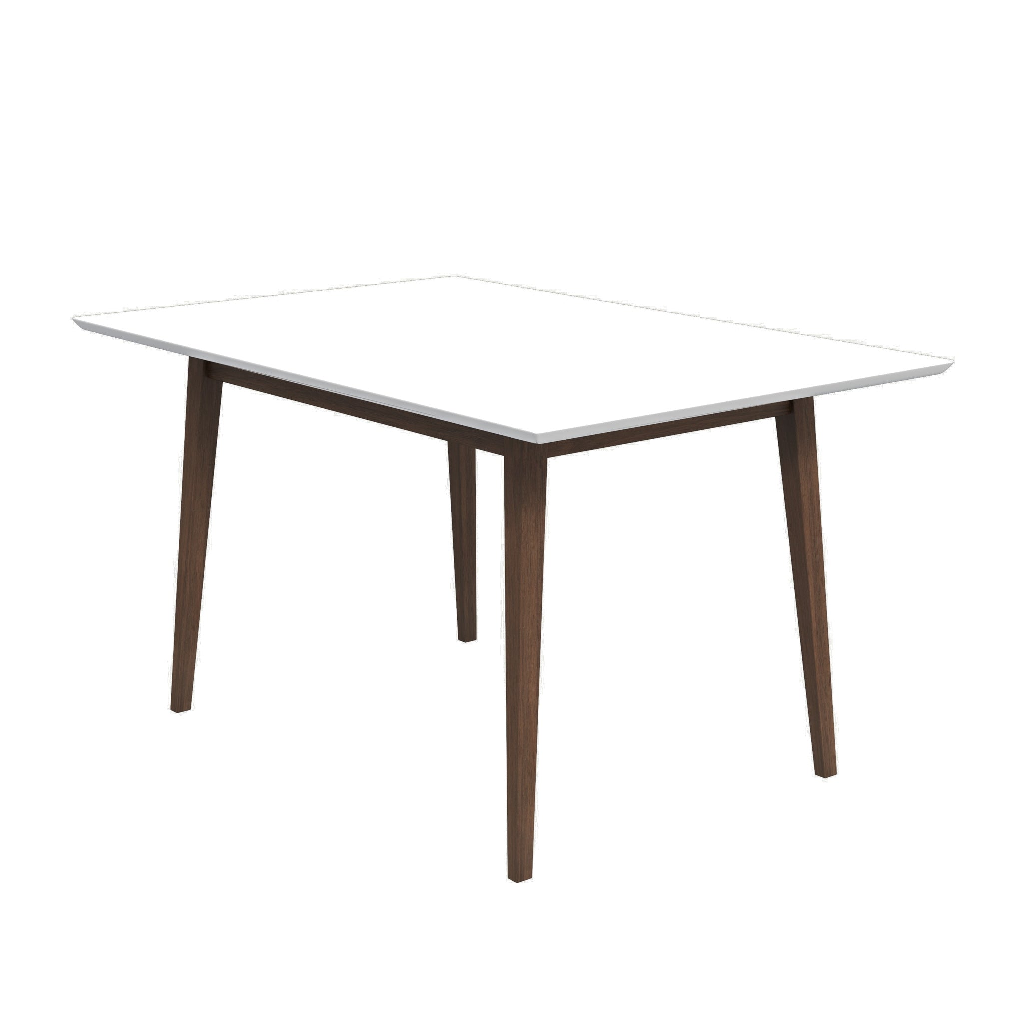 Adira White Top Small Dining Table 47"