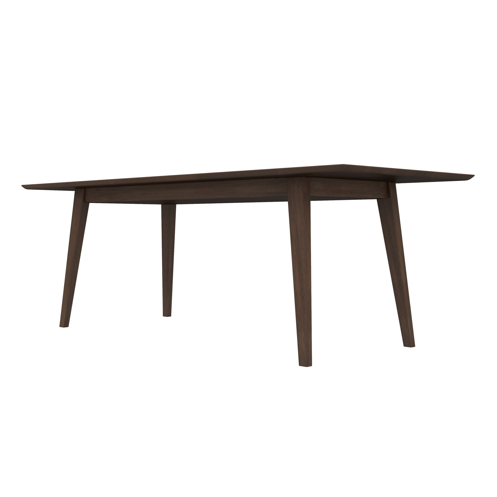 Adira Solid Wood Walnut XLarge Dining Table 6/8 Seater