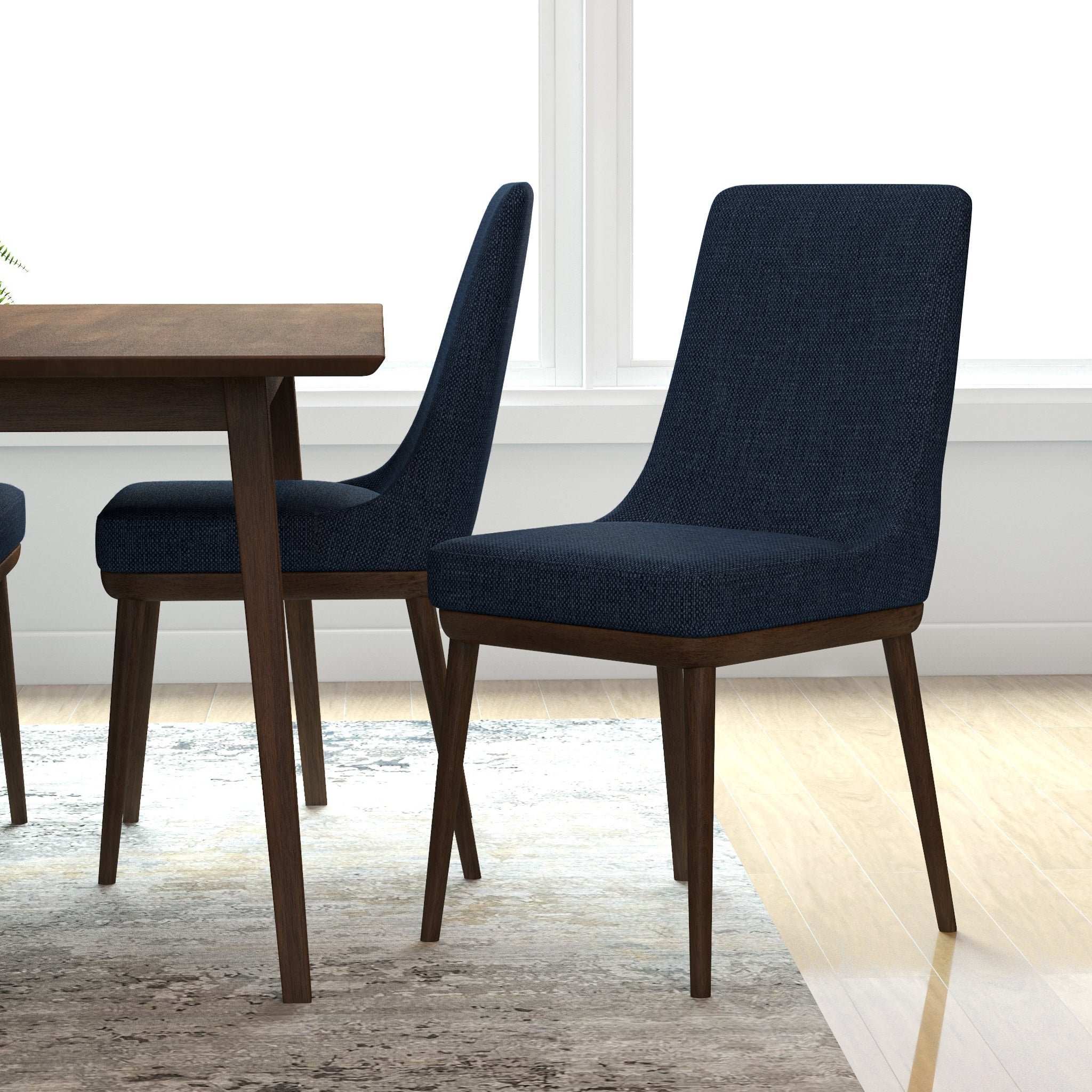 Brighton Dining Chair Navy Blue