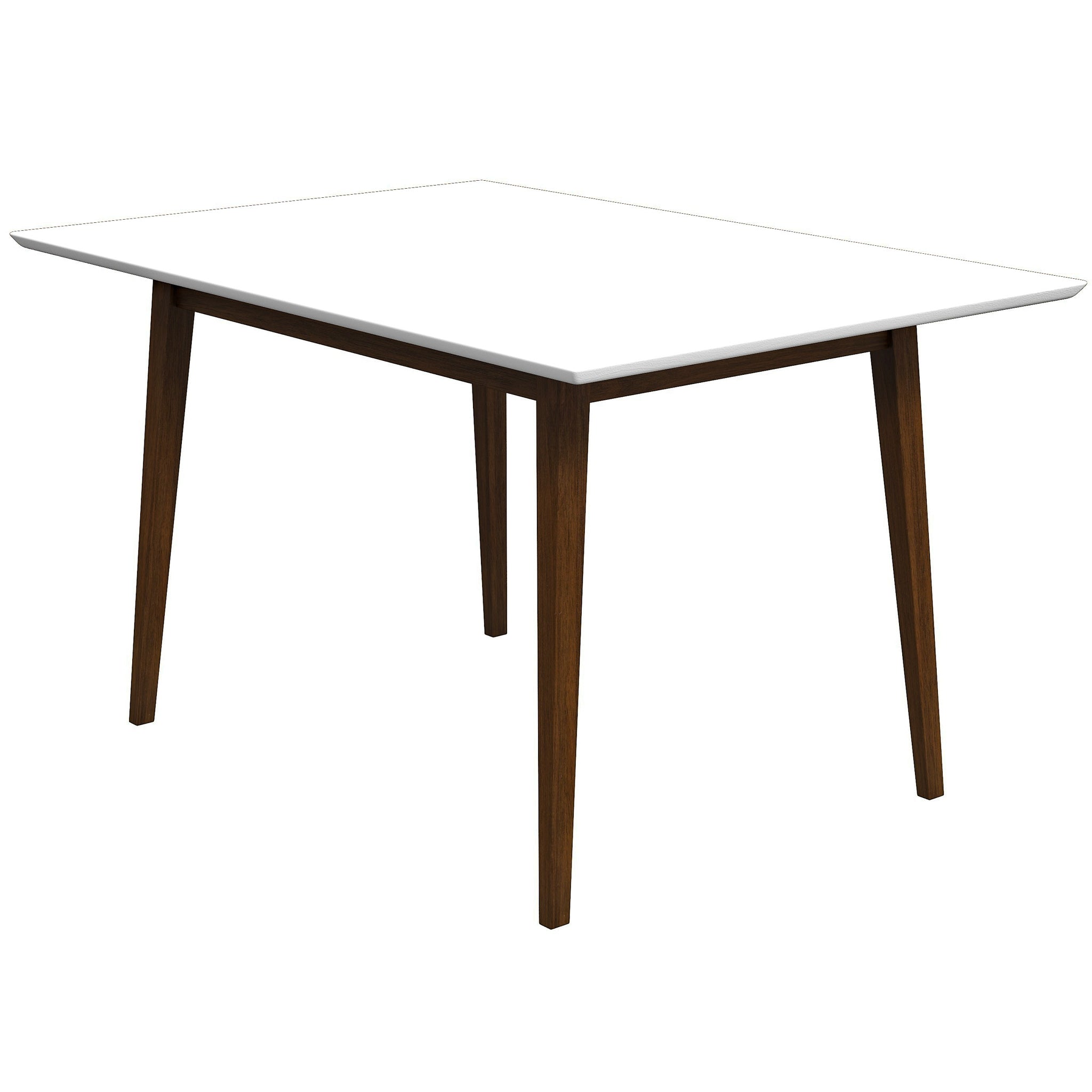 Alpine Small White Dining Table