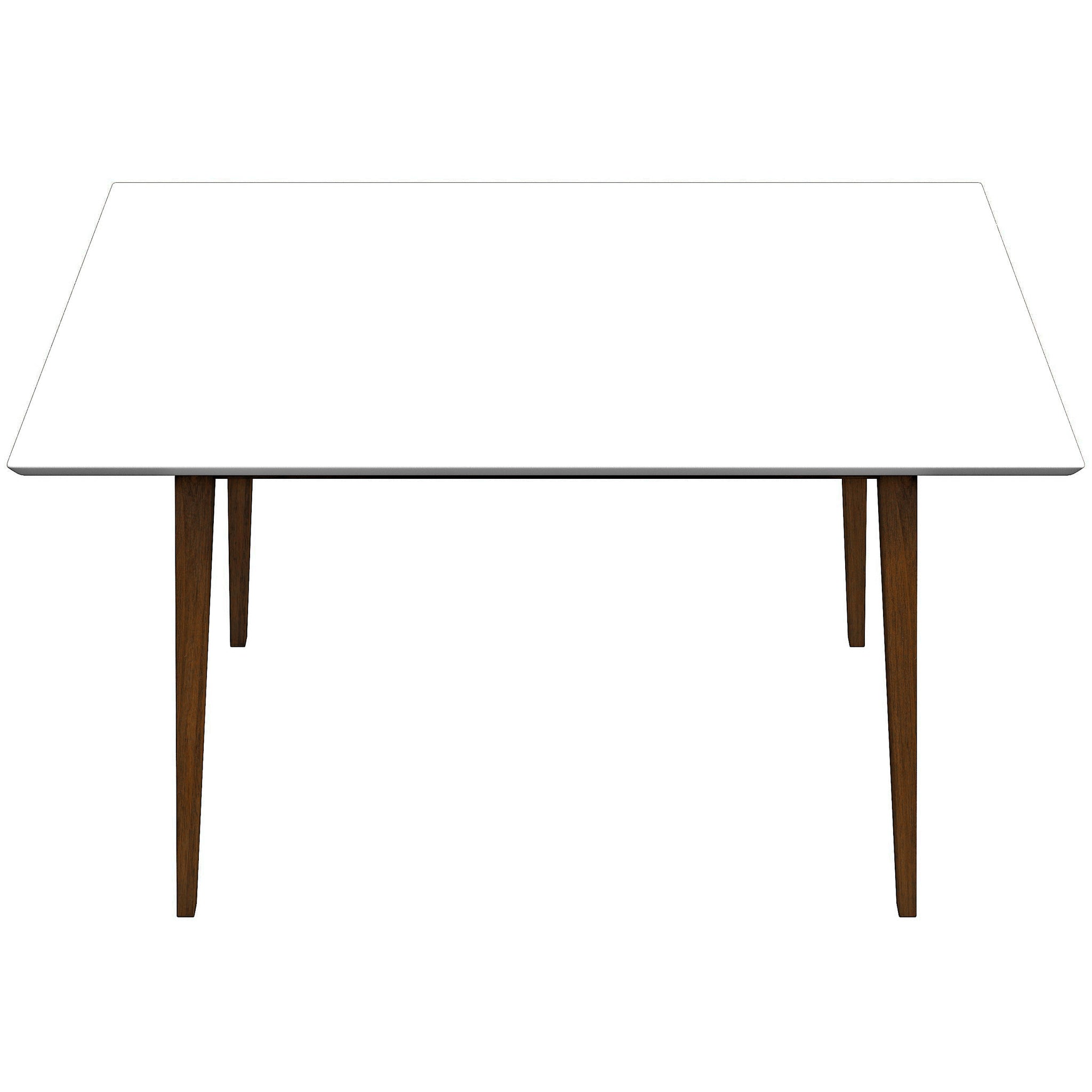 Alpine Small White Dining Table