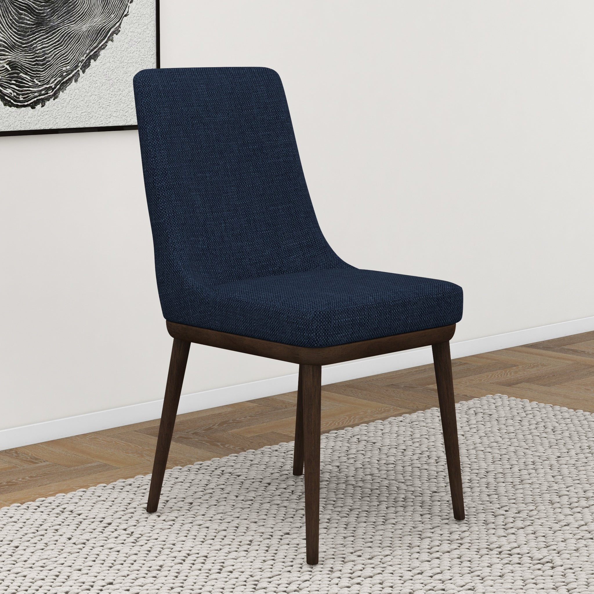 Brighton Dining Chair Navy Blue