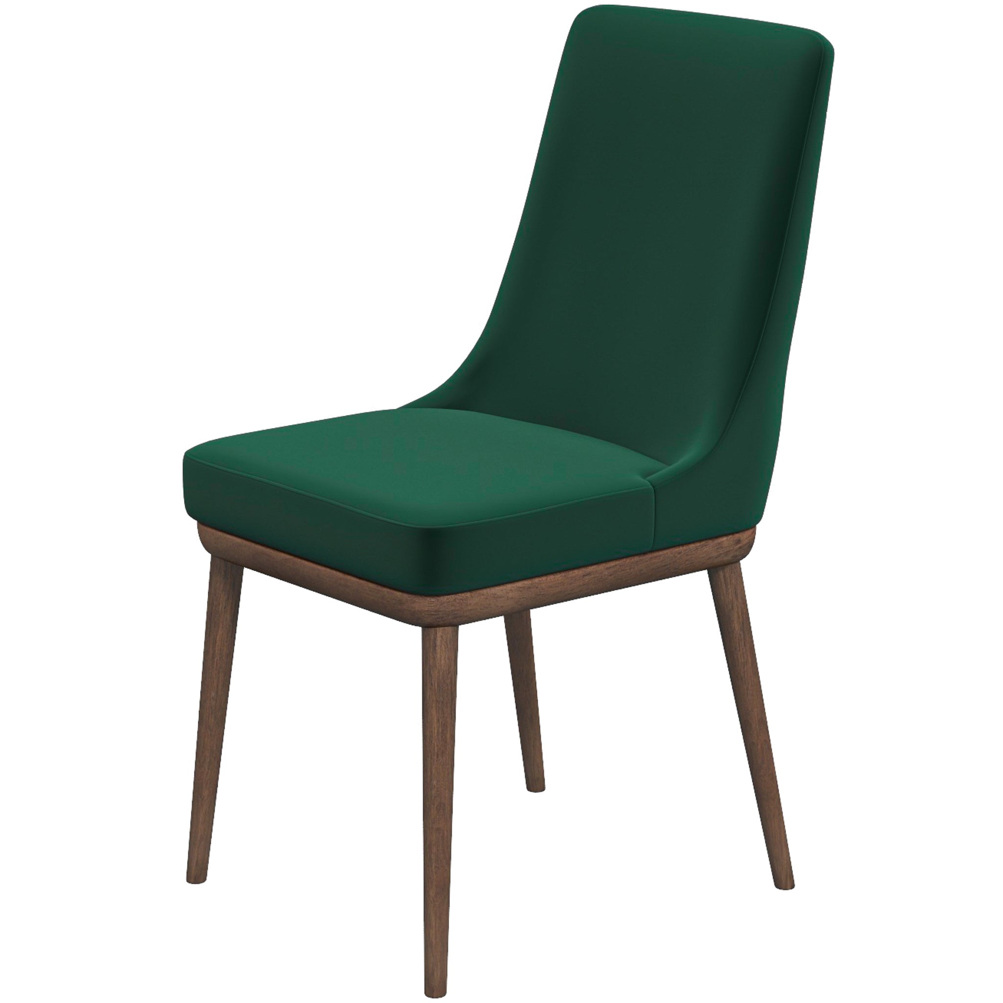 Brighton Dining Chair Emerald Green Velvet