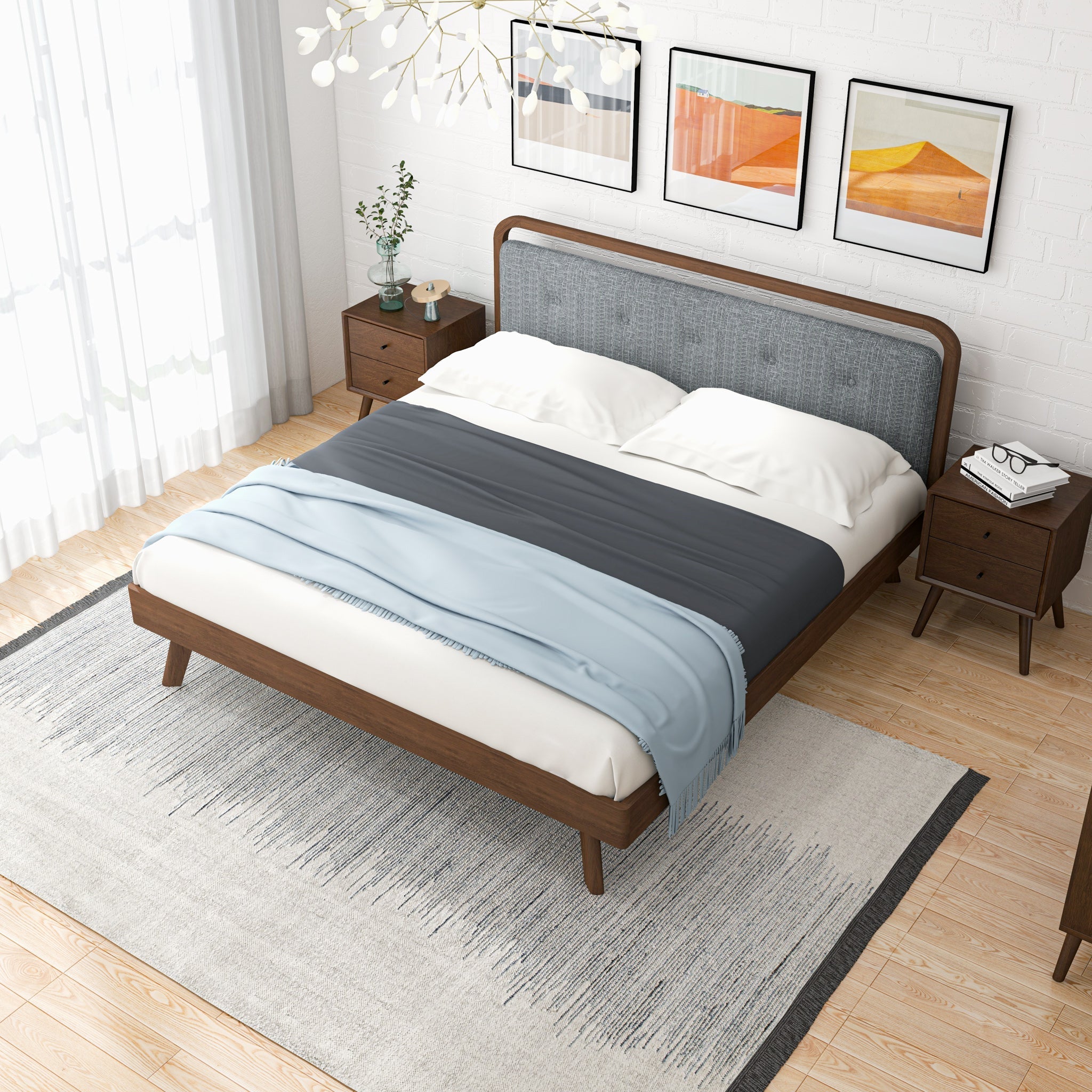 Modern Divani Platform Bed King