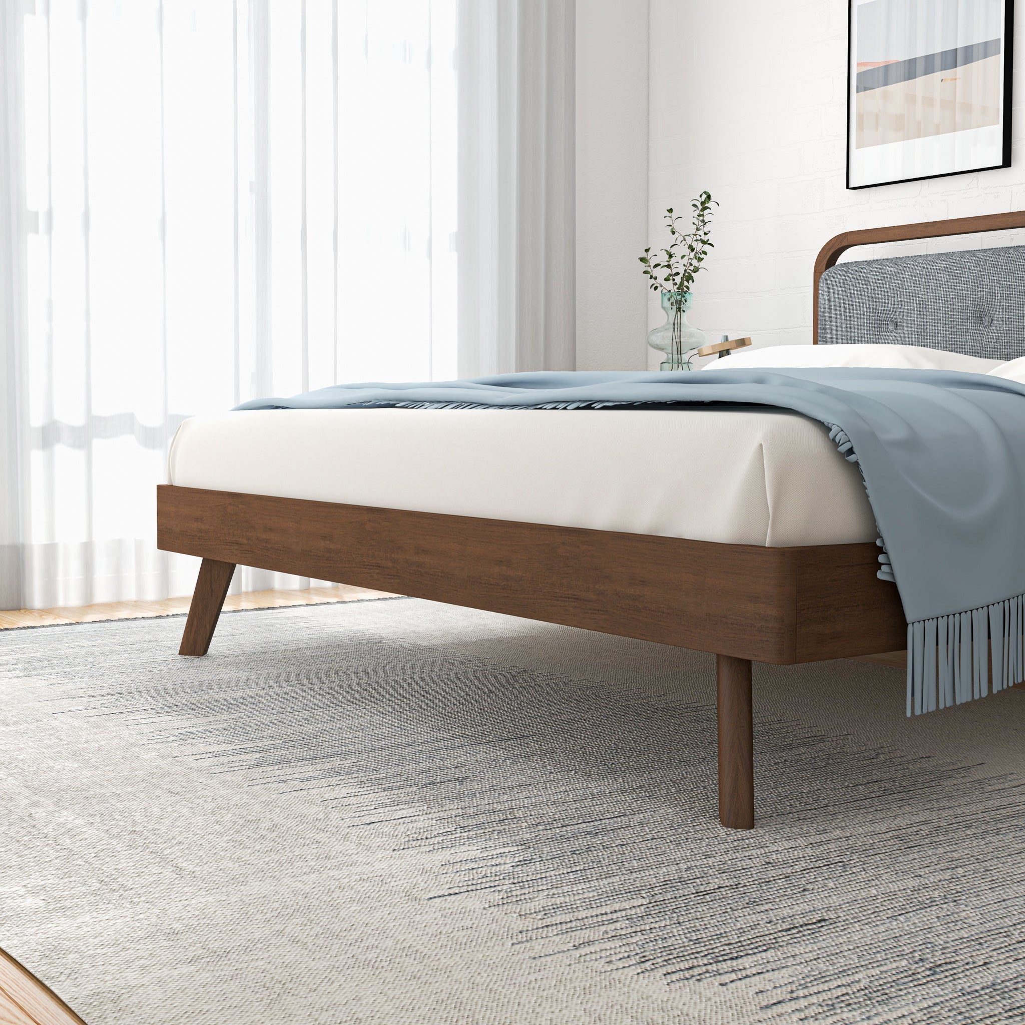 Modern Divani Platform Bed King