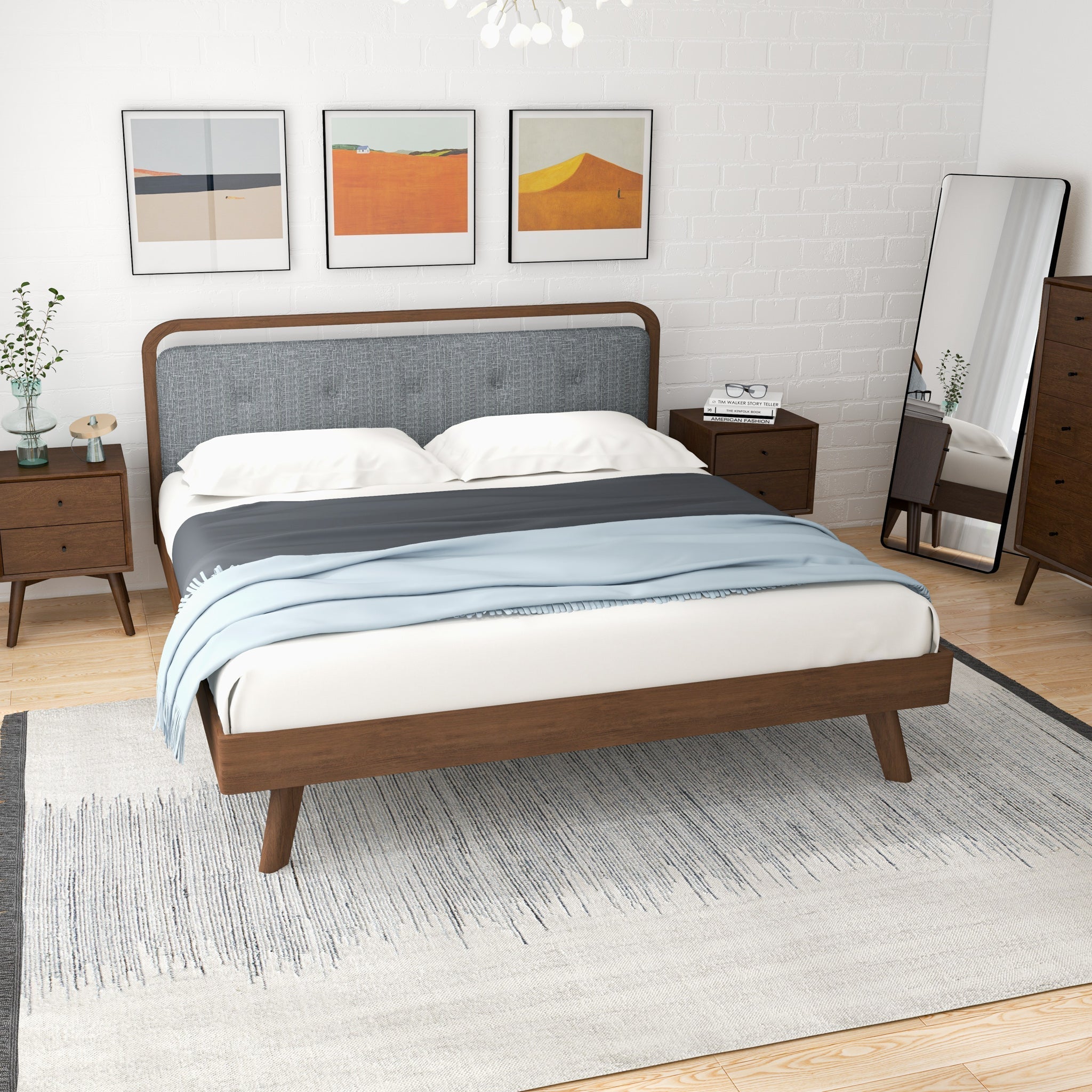 Modern Divani Platform Bed King