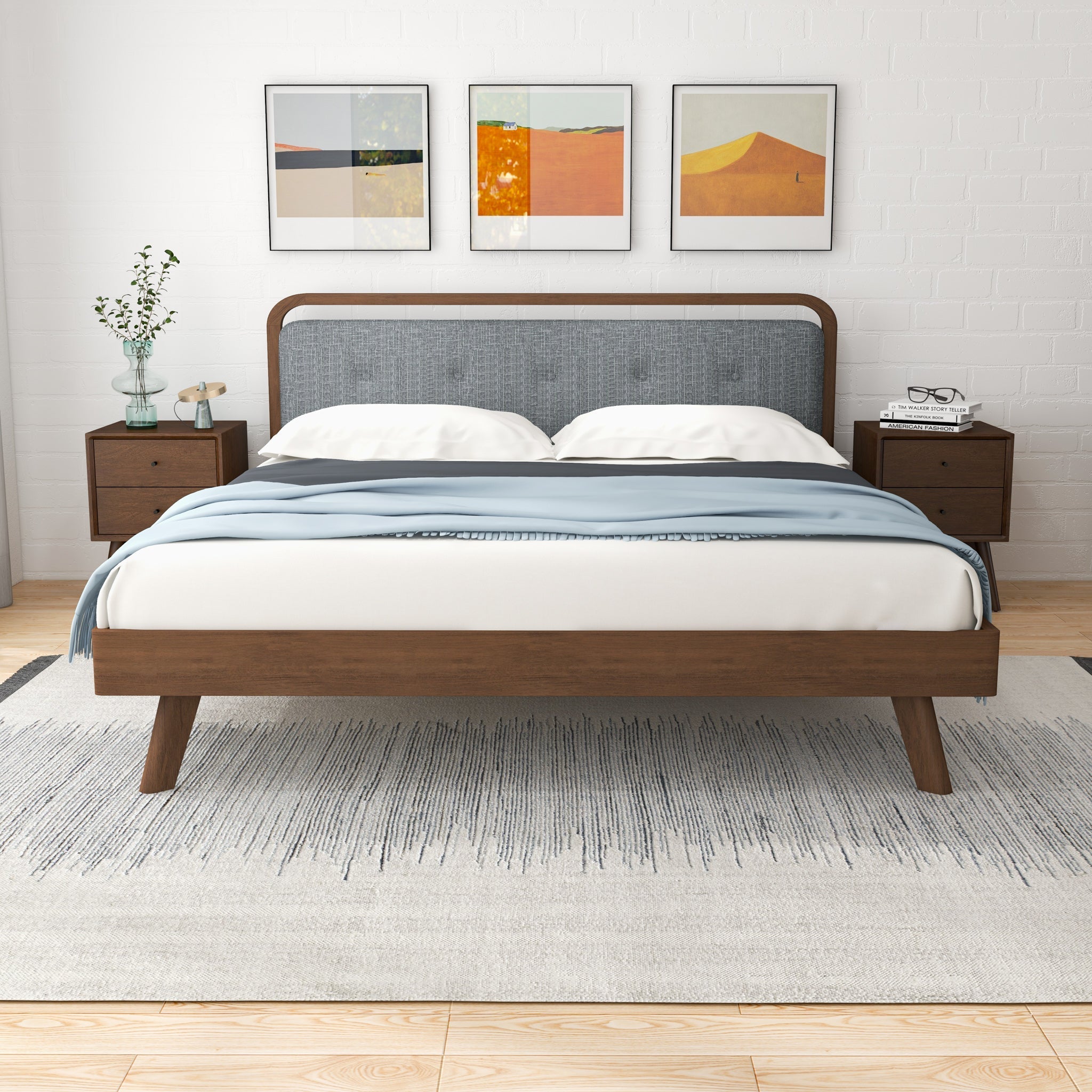 Modern Divani Platform Bed King