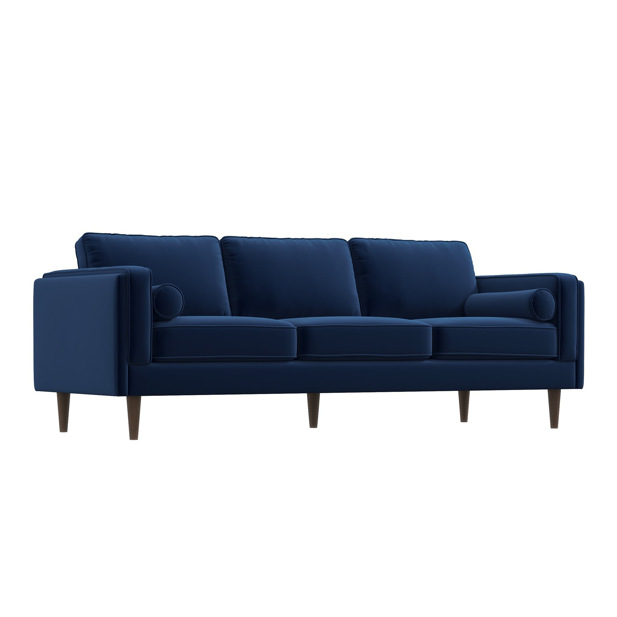 Fordham Sofa Navy Blue Velvet