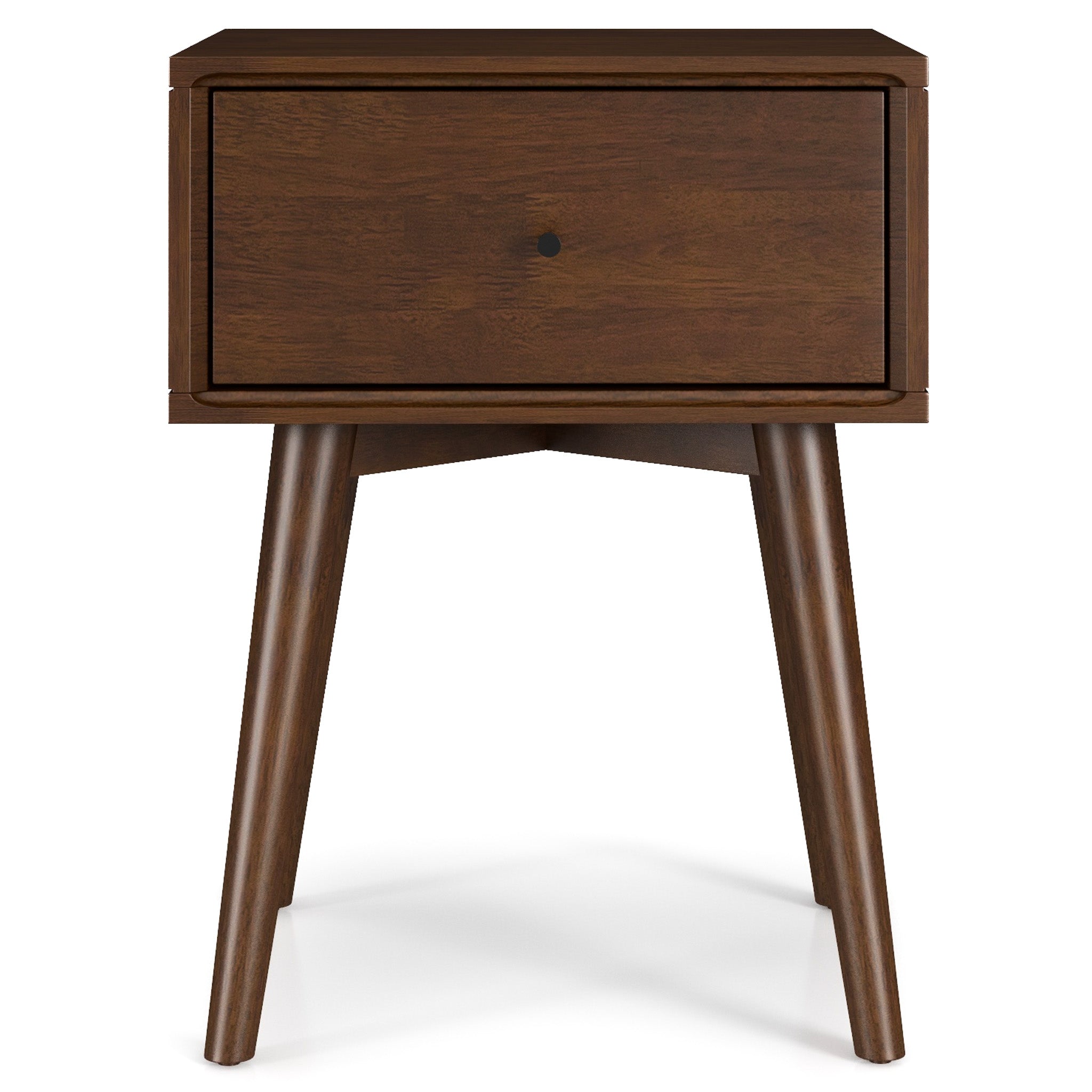 Hayes Solid Wood Night Stand Walnut