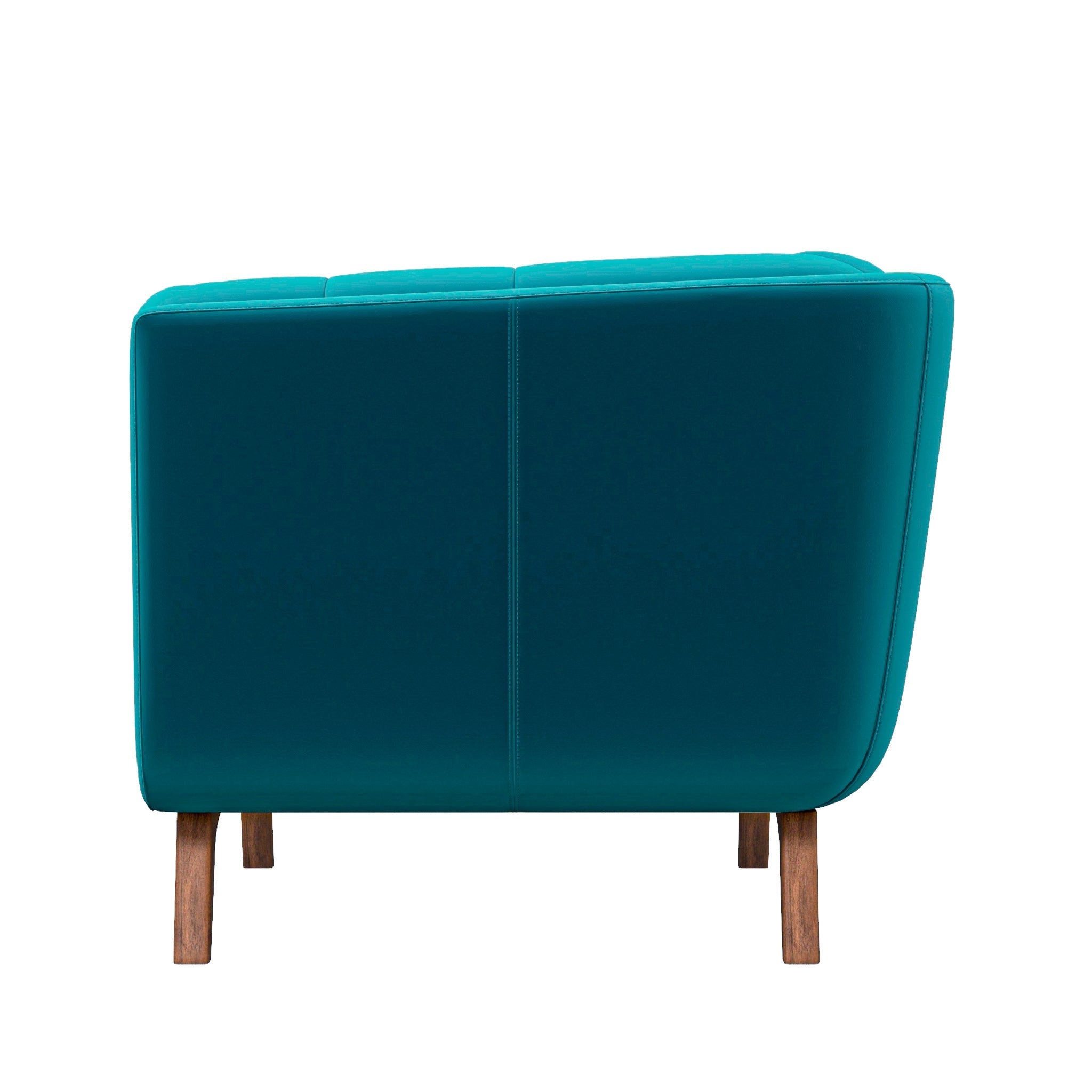 Kano Lounge Chair Teal Velvet