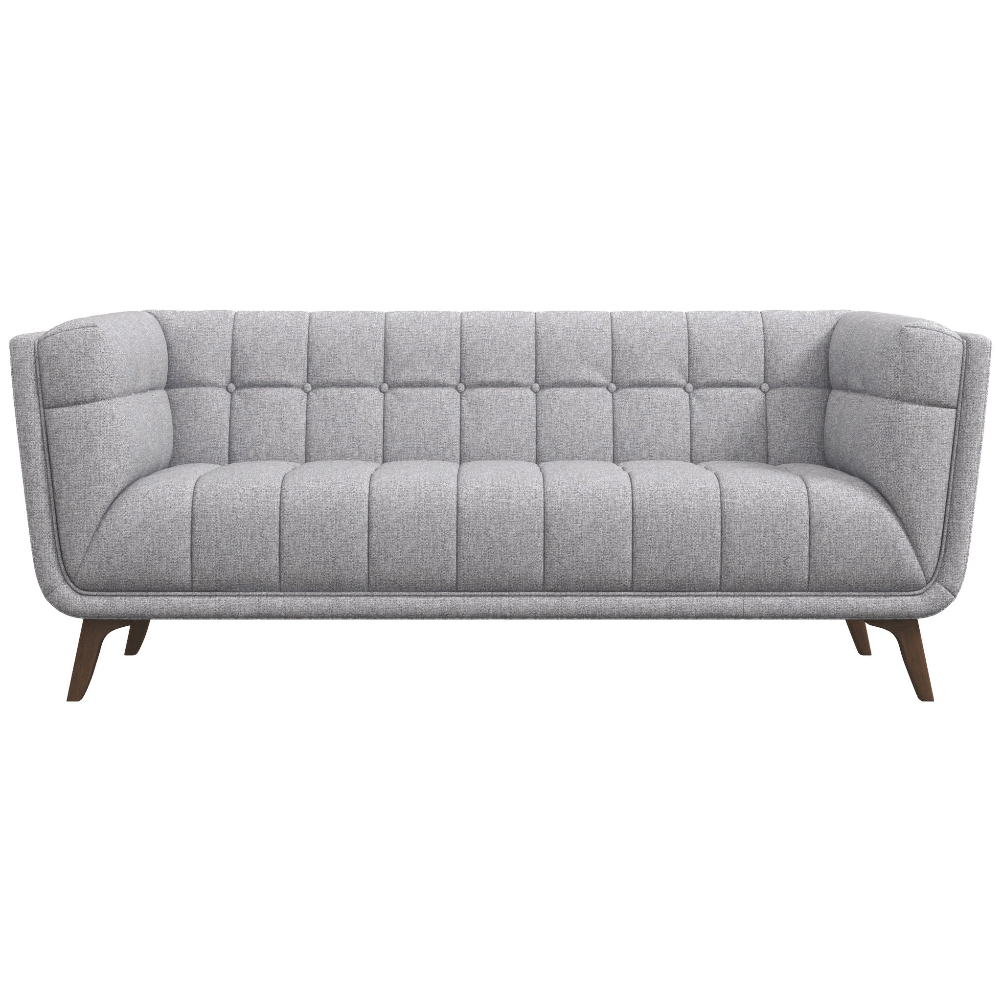 Kano Linen Sofa 78" Light Gray