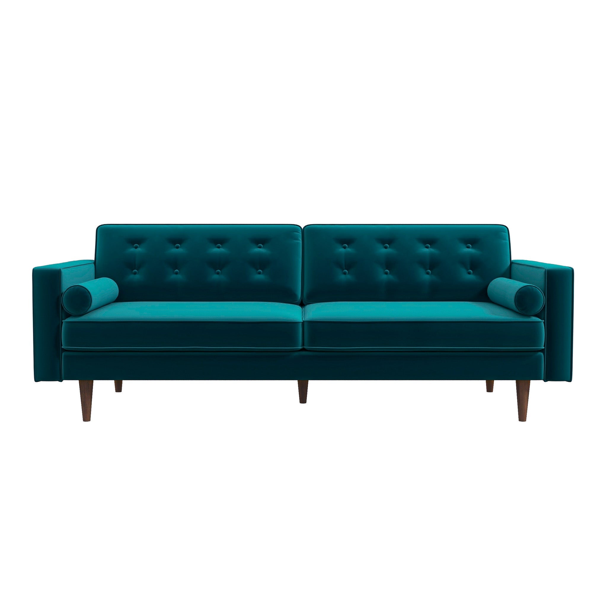 Kirby Sofa Teal Velvet