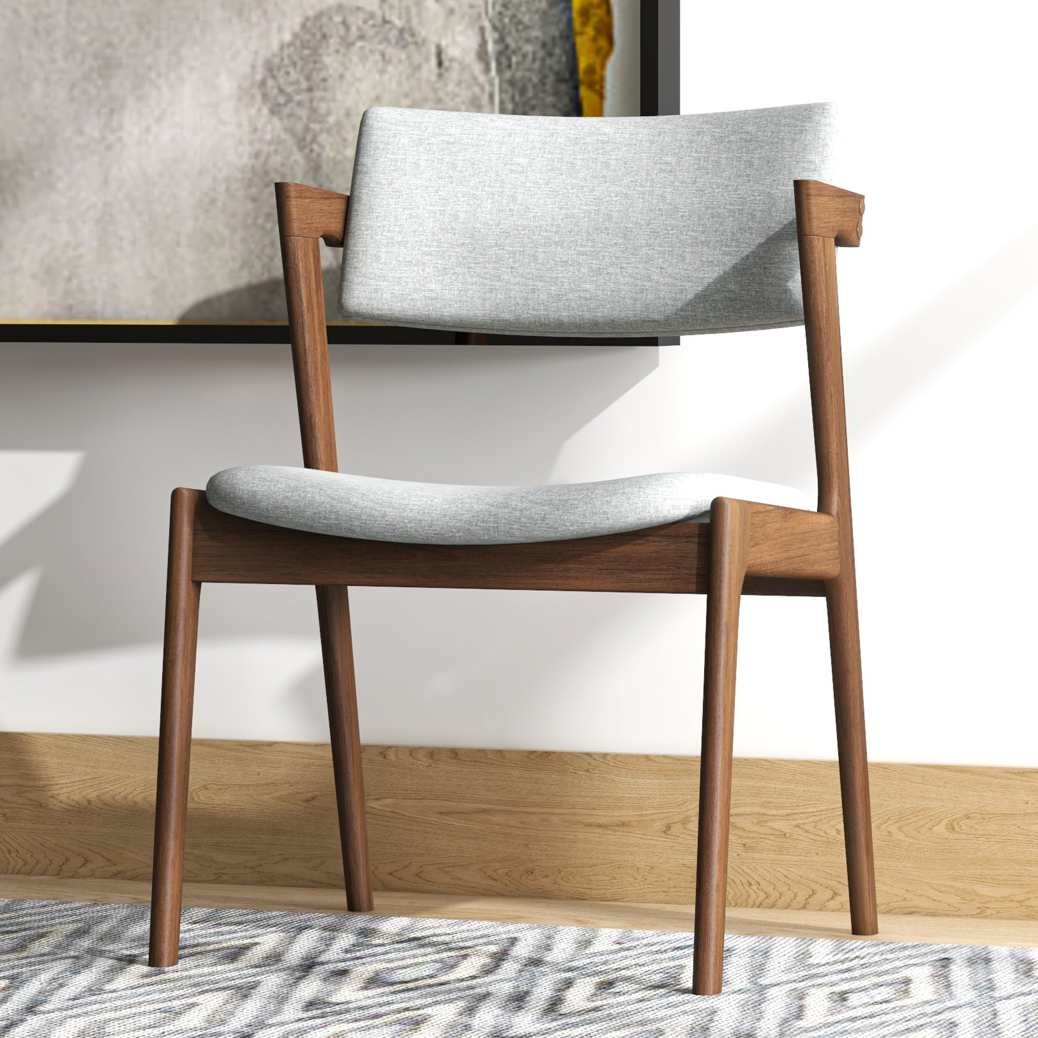 Ricco Dining Chair Light Grey