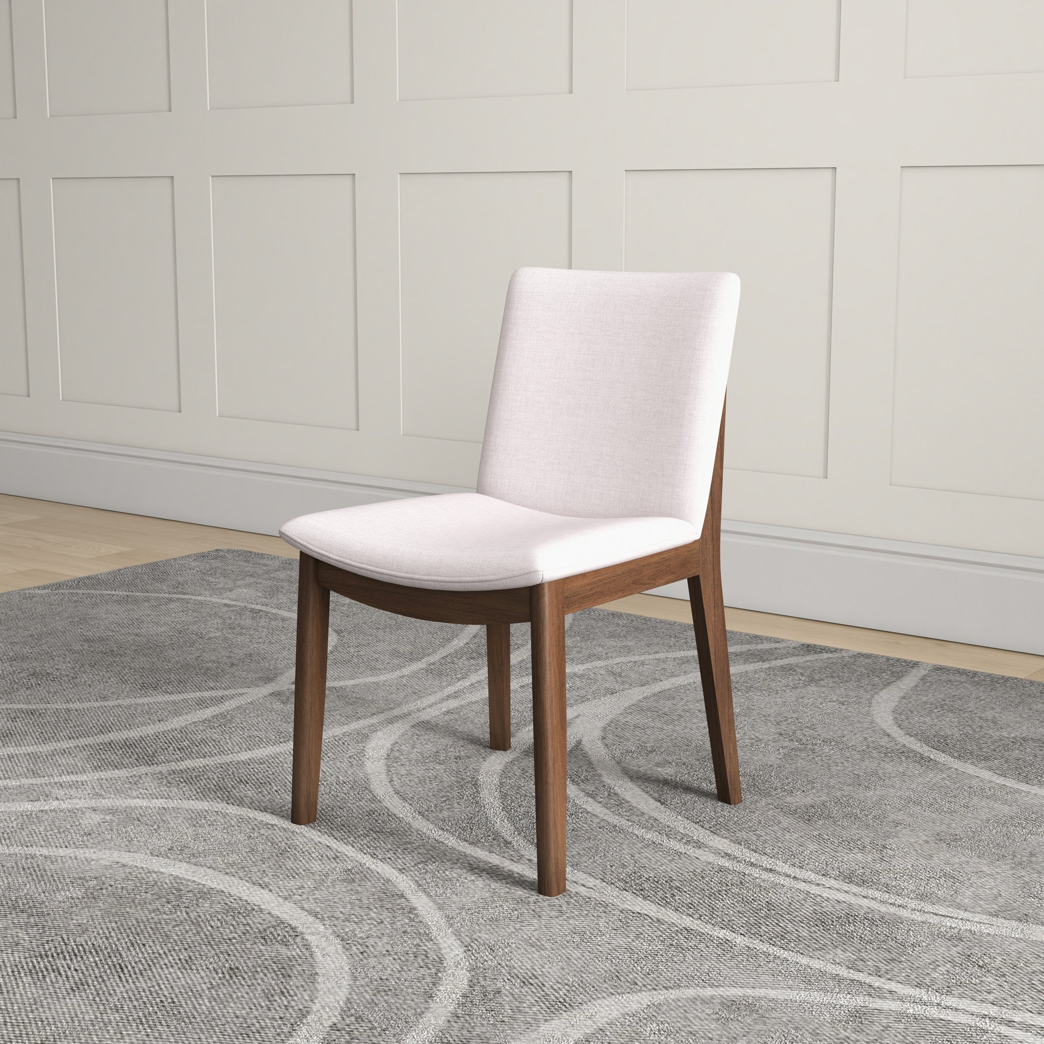 Virginia Dining Chair Beige Linen