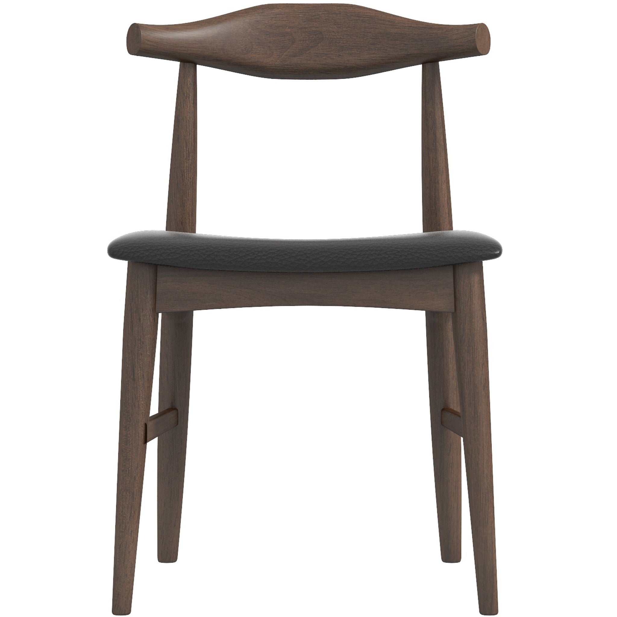 Winston Dining Chair Black Leather