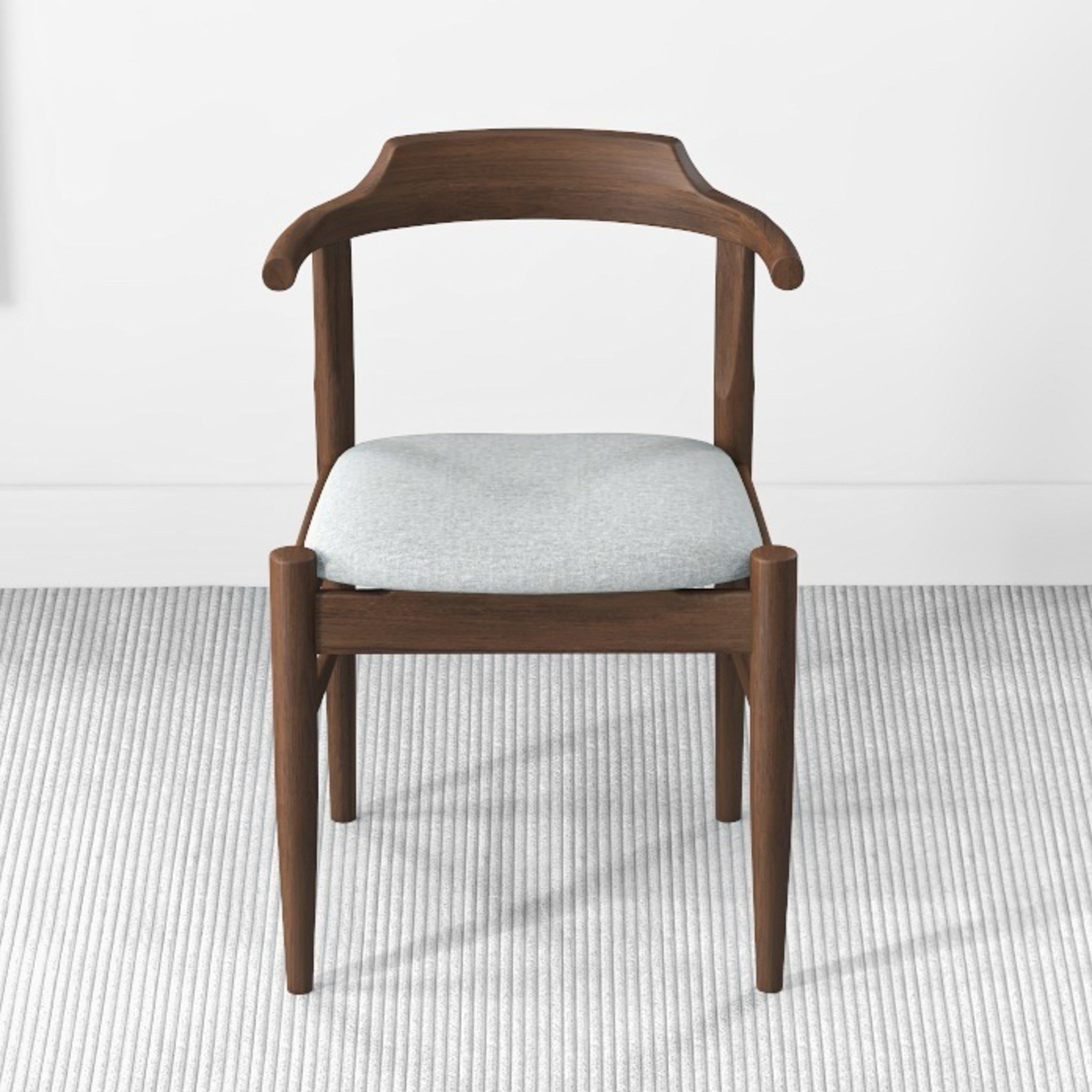 Zola Dining Chair Grey Fabric