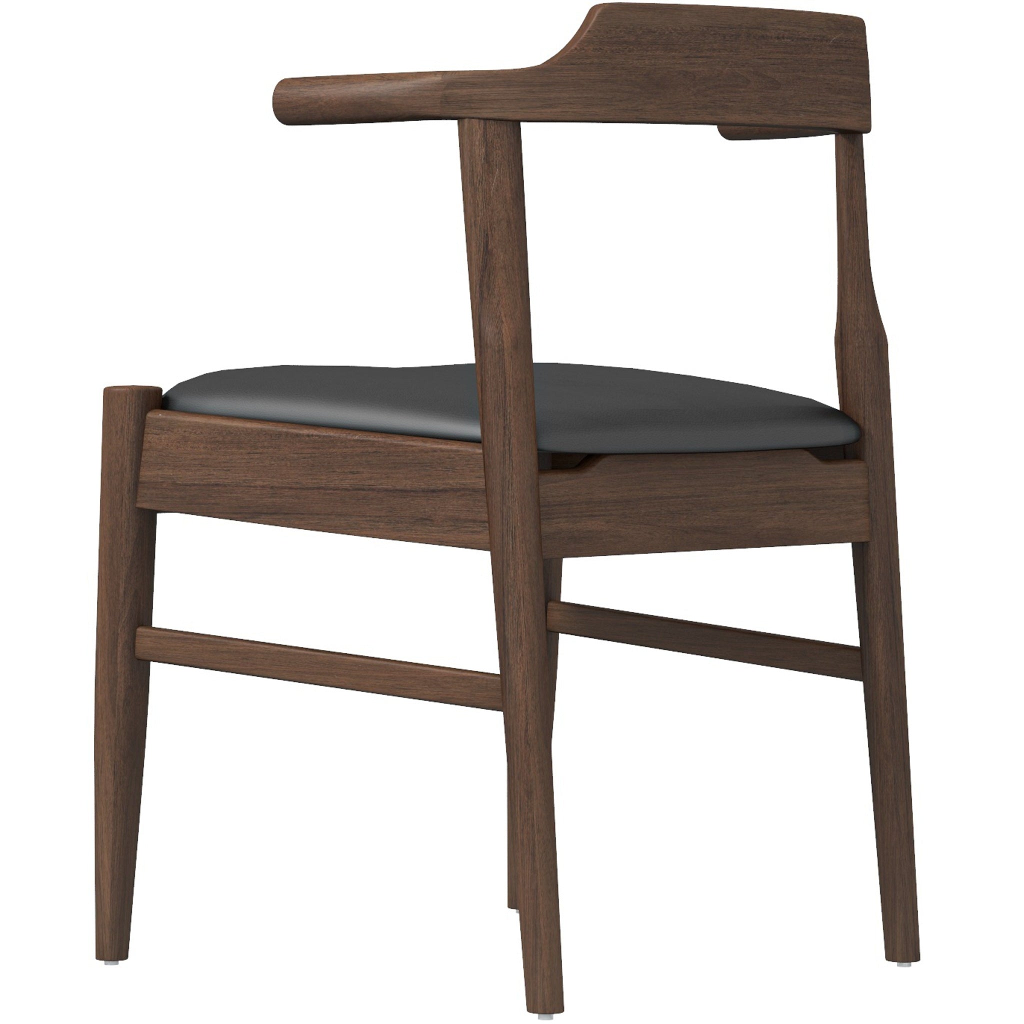 Zola Dining Chair Black Leather