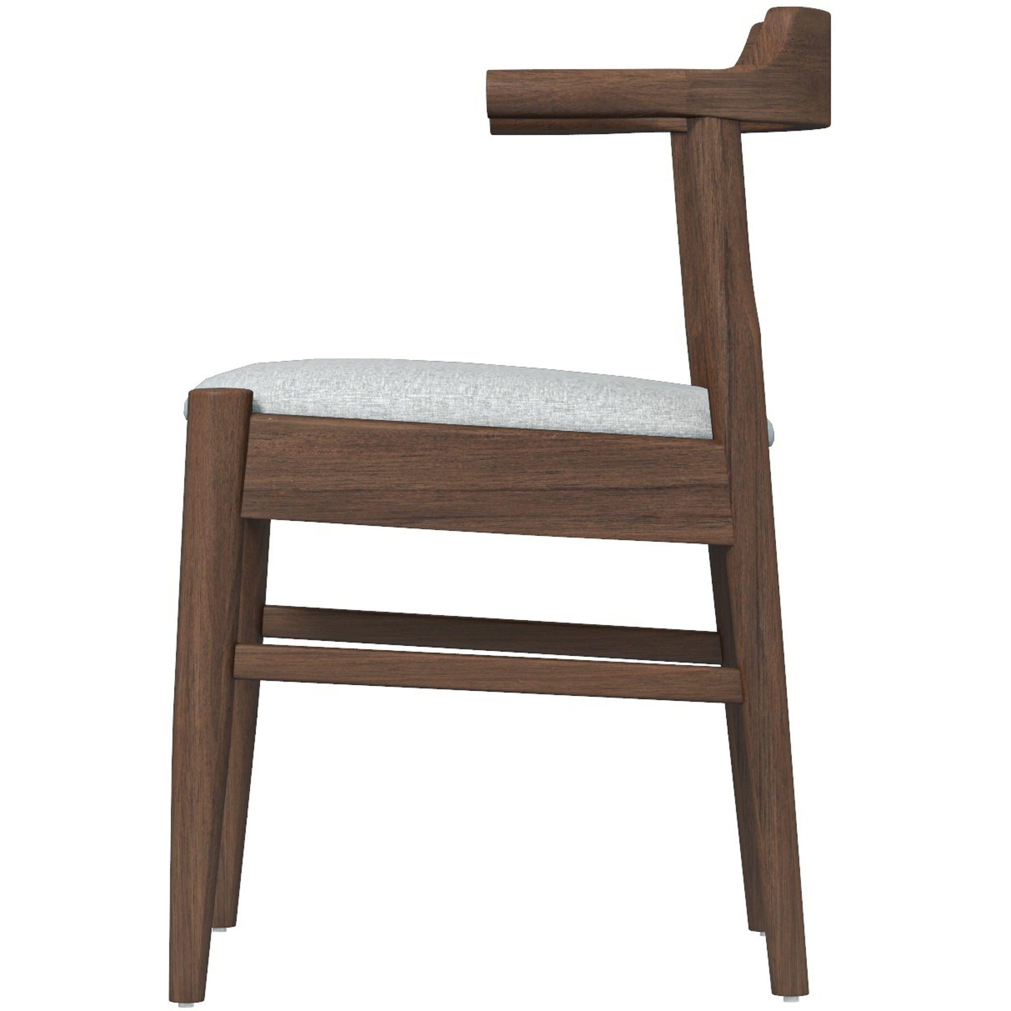 Sterling Dining Chair Gray Fabric