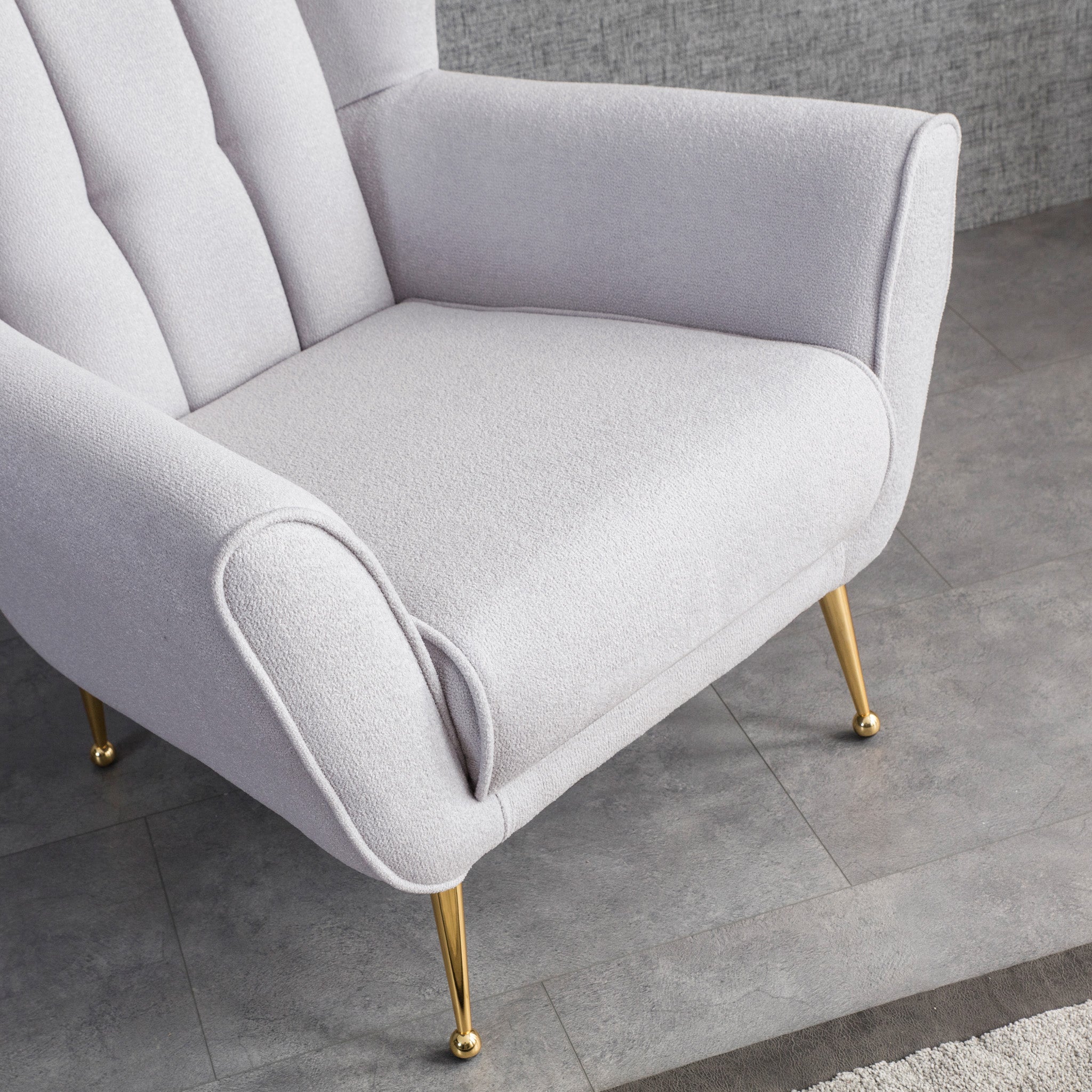 Amelia Light Grey Apartment Chair