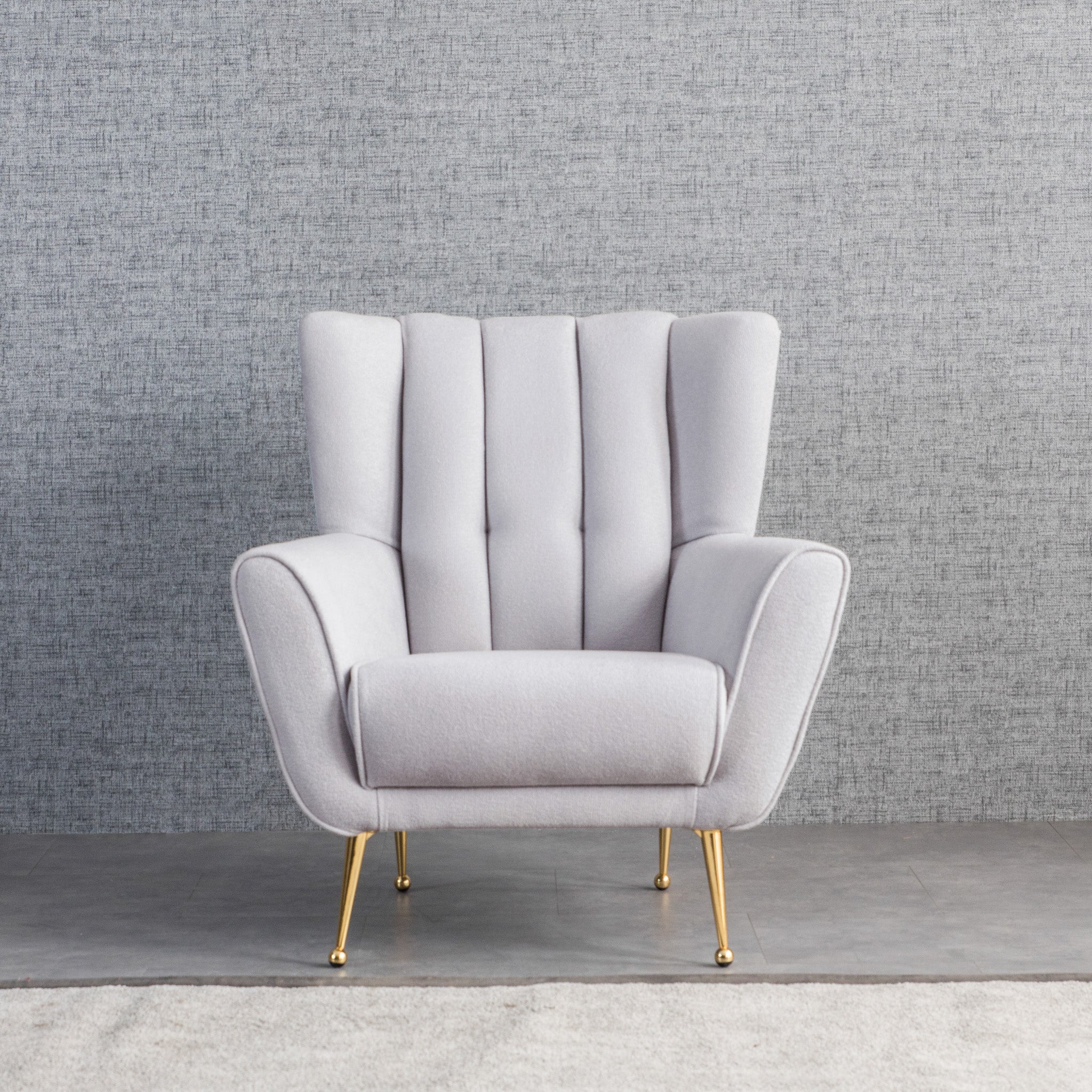 Amelia Light Grey Apartment Chair