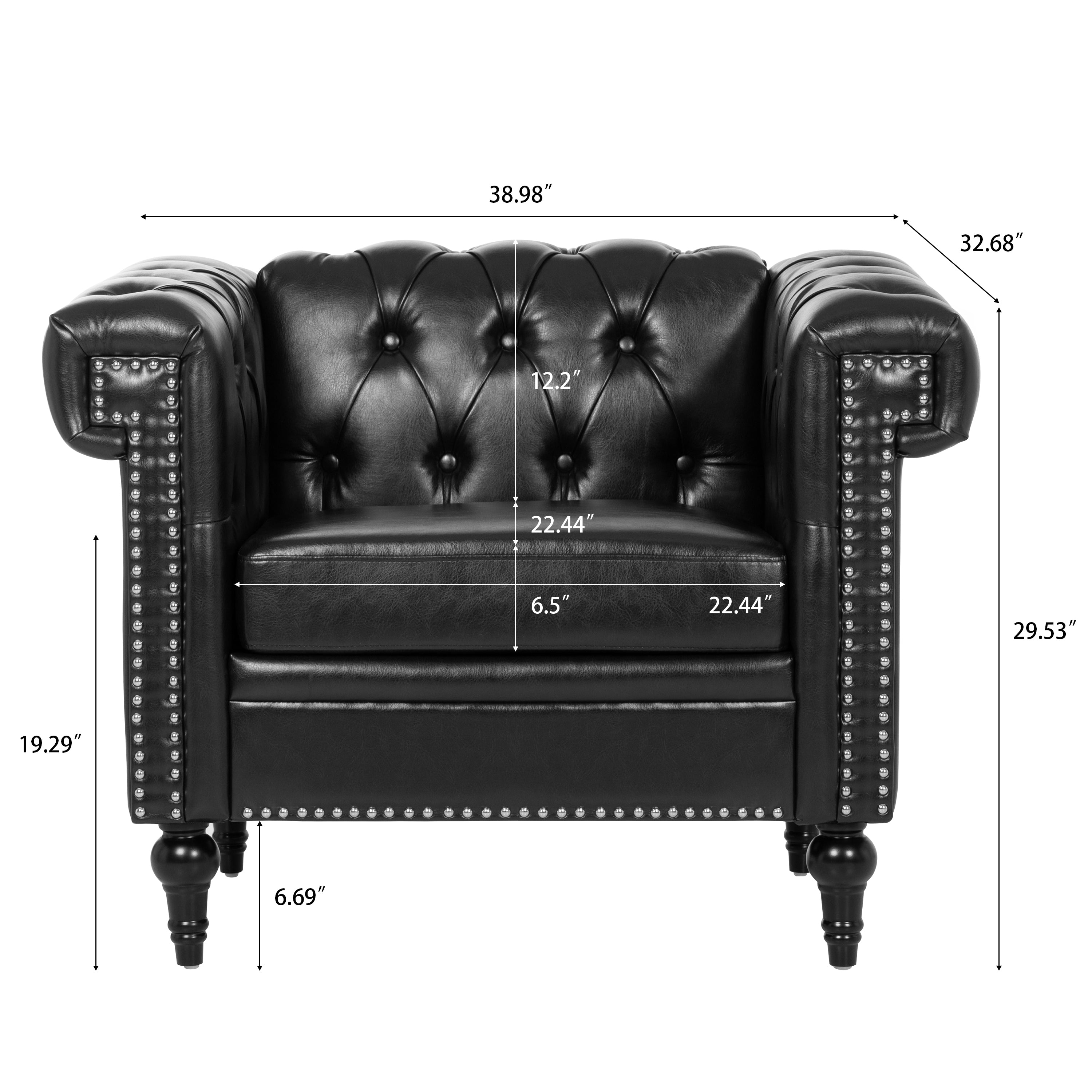 1 Seater Sofa For Living Room