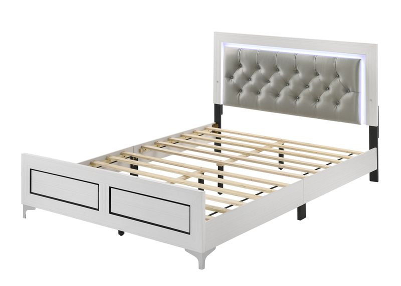 Jassar Queen Bed W/Led