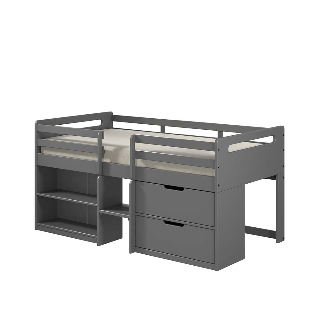 Egarr Twin Loft Bed W/Storage