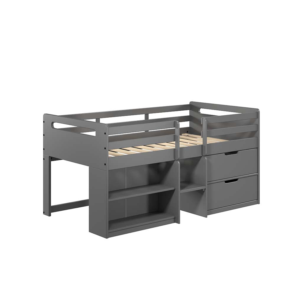 Egarr Twin Loft Bed W/Storage