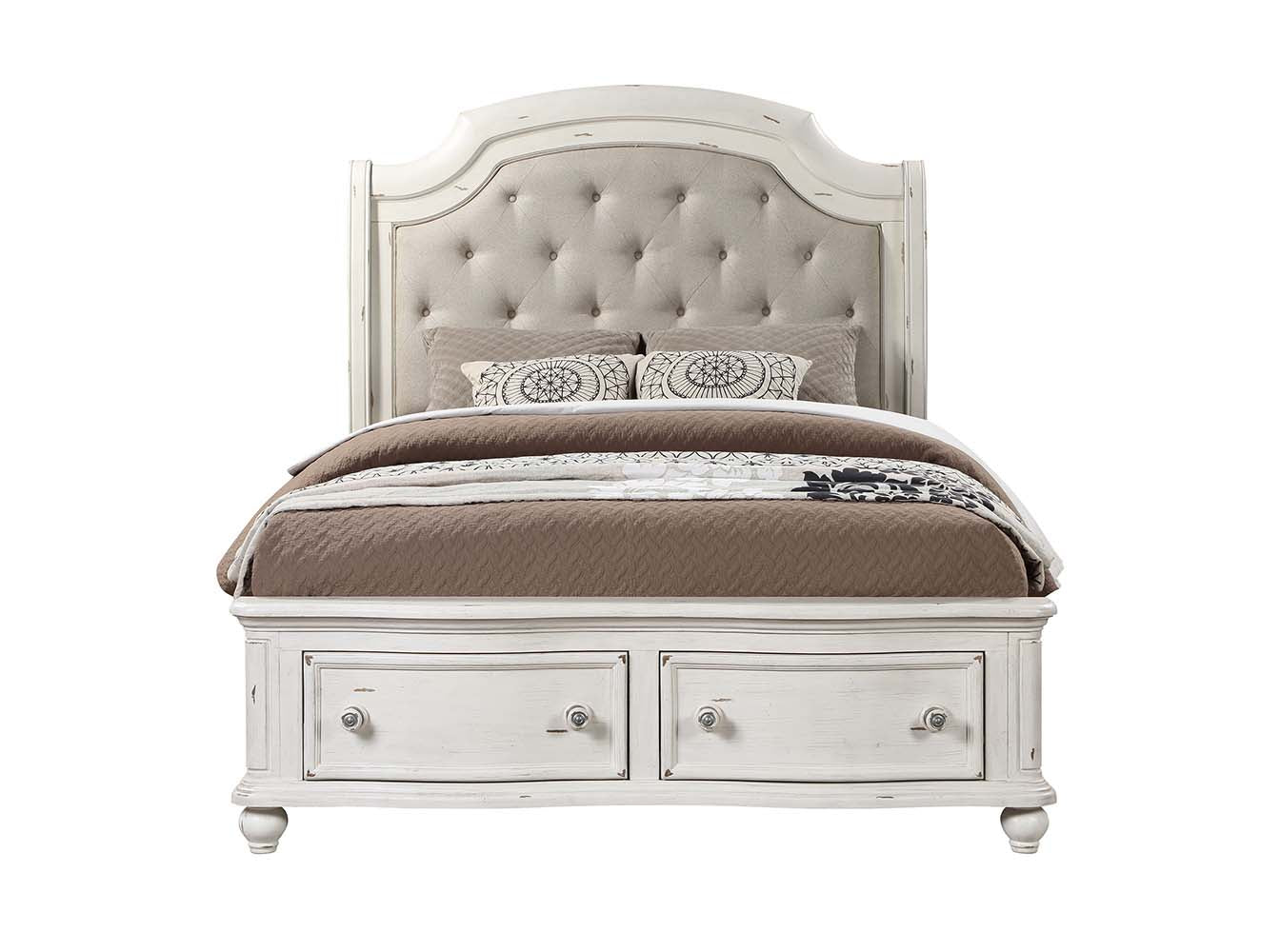 Eivissa Queen Bed W/Storage