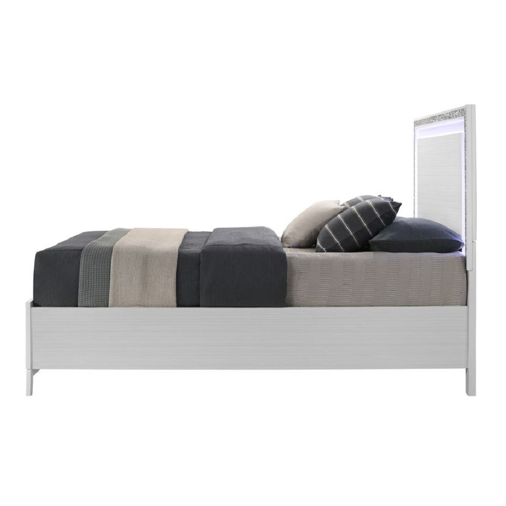 Rotoli Full Bed W/Led & Storage