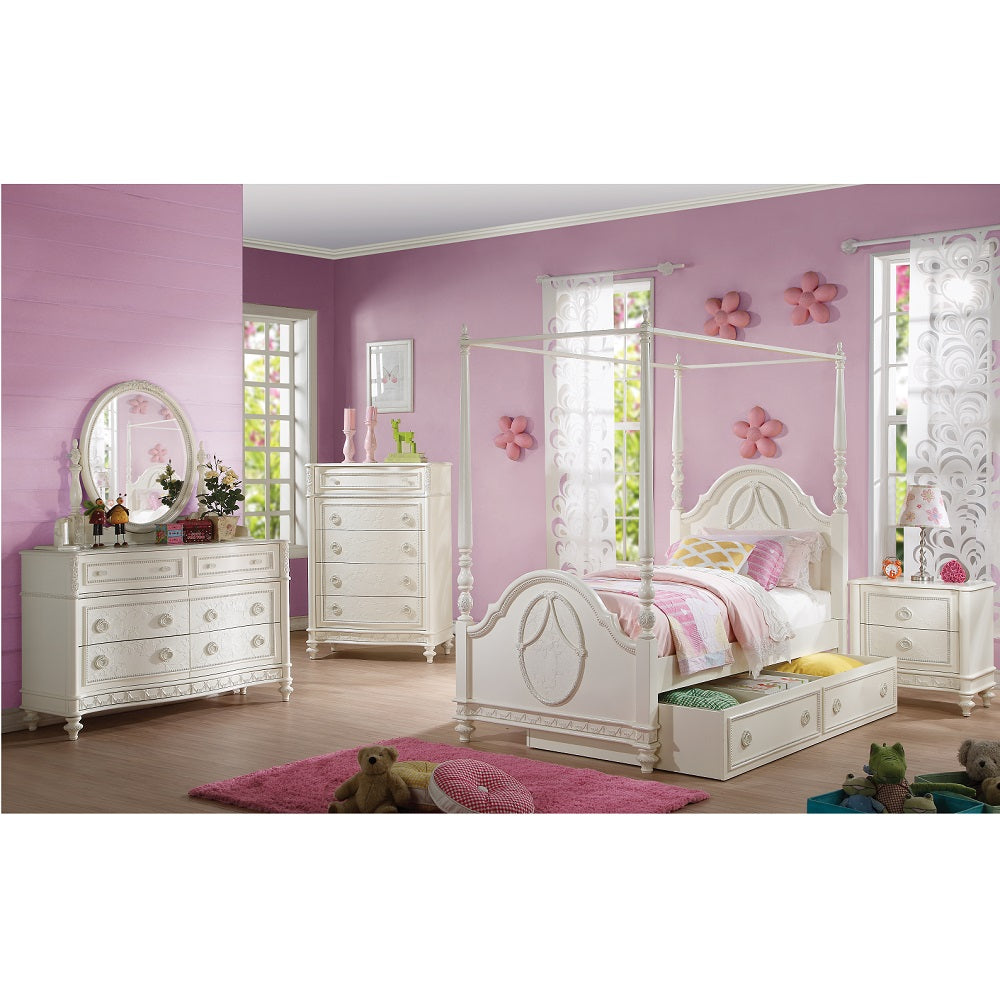 Deriek Twin Post Bed