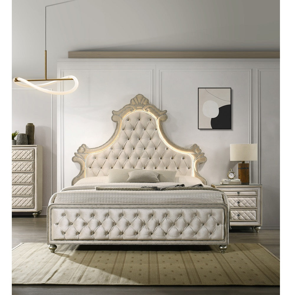 Gerik Queen Bed W/Led