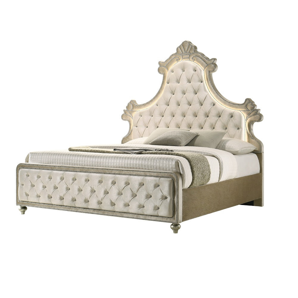 Gerik Queen Bed W/Led