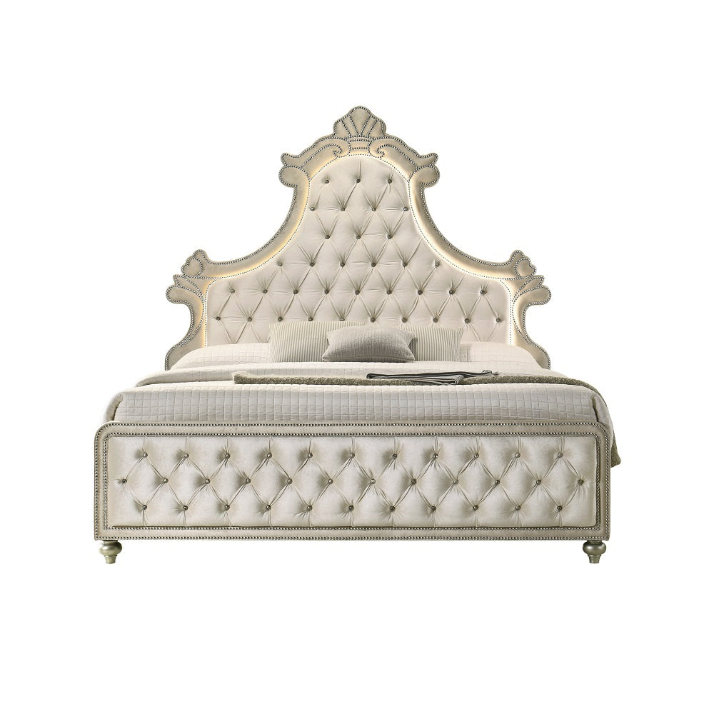 Gerik Queen Bed W/Led