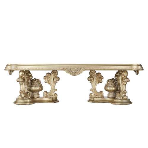 Gajraj Dining Table W/Pedestal Base