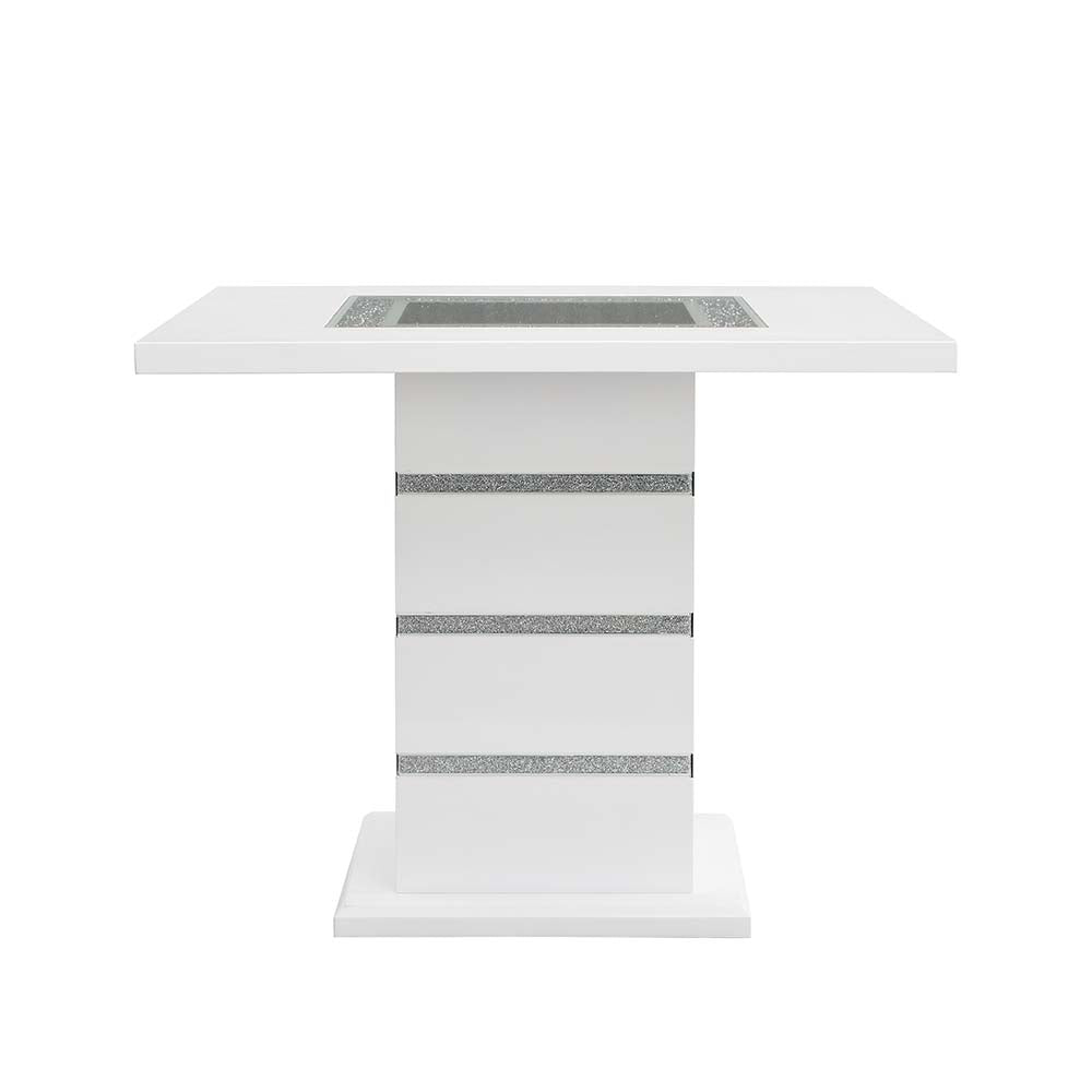 Lorrenzo Counter Height Table W/Pedestal Base