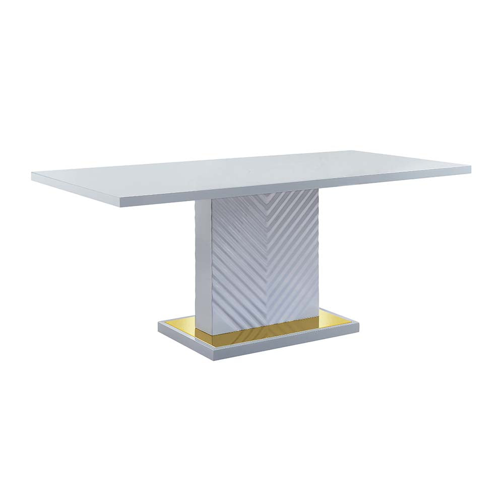 Macmanus Dining Table W/Pedestal Base